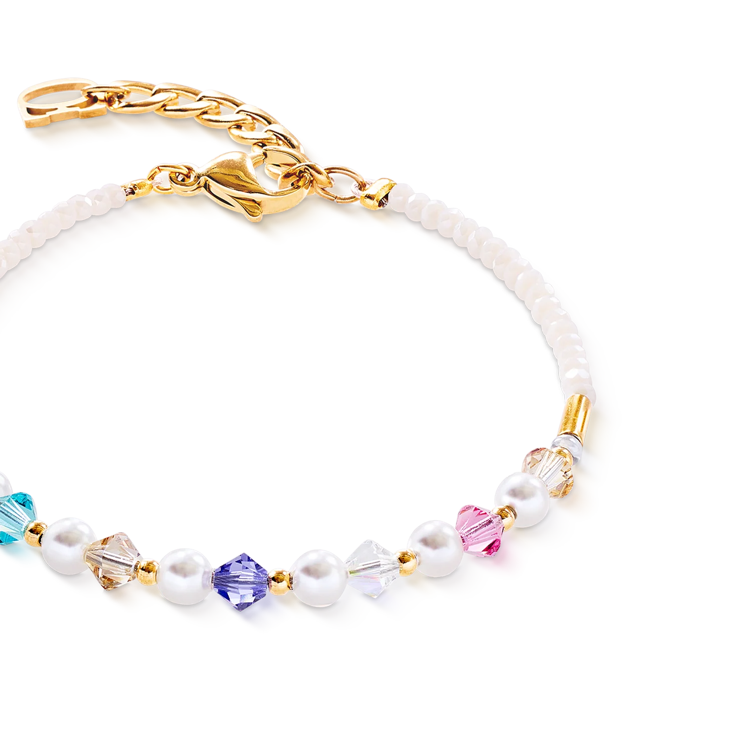 Bracelet Princess Pearls or-rainbow - Image 2