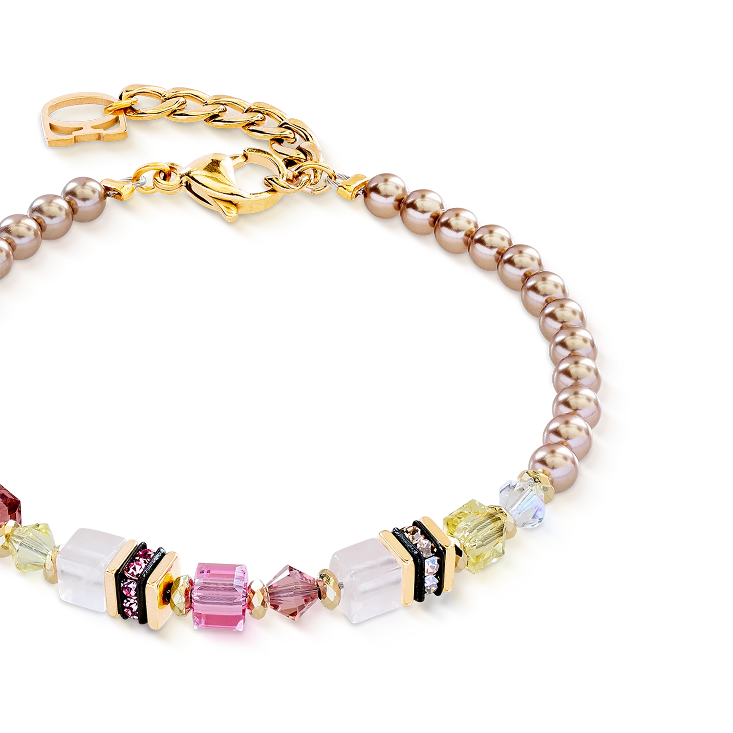 Bracelet Princess Rose Glow or - Image 2