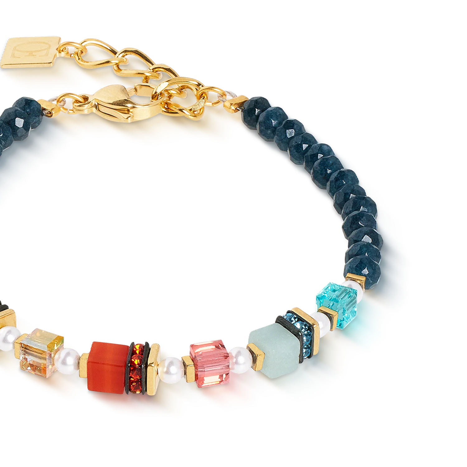 Bracelet Sparkling Princess Spikes or-multicolore - Image 2