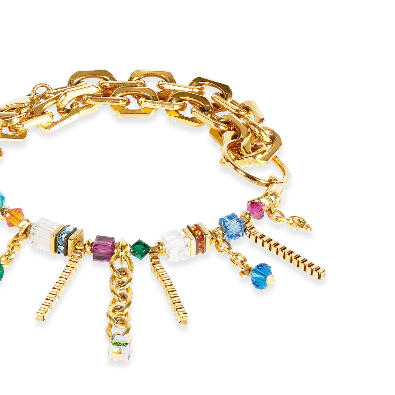Bracelet Sunray Cube Couture or-multicolore - Image 2