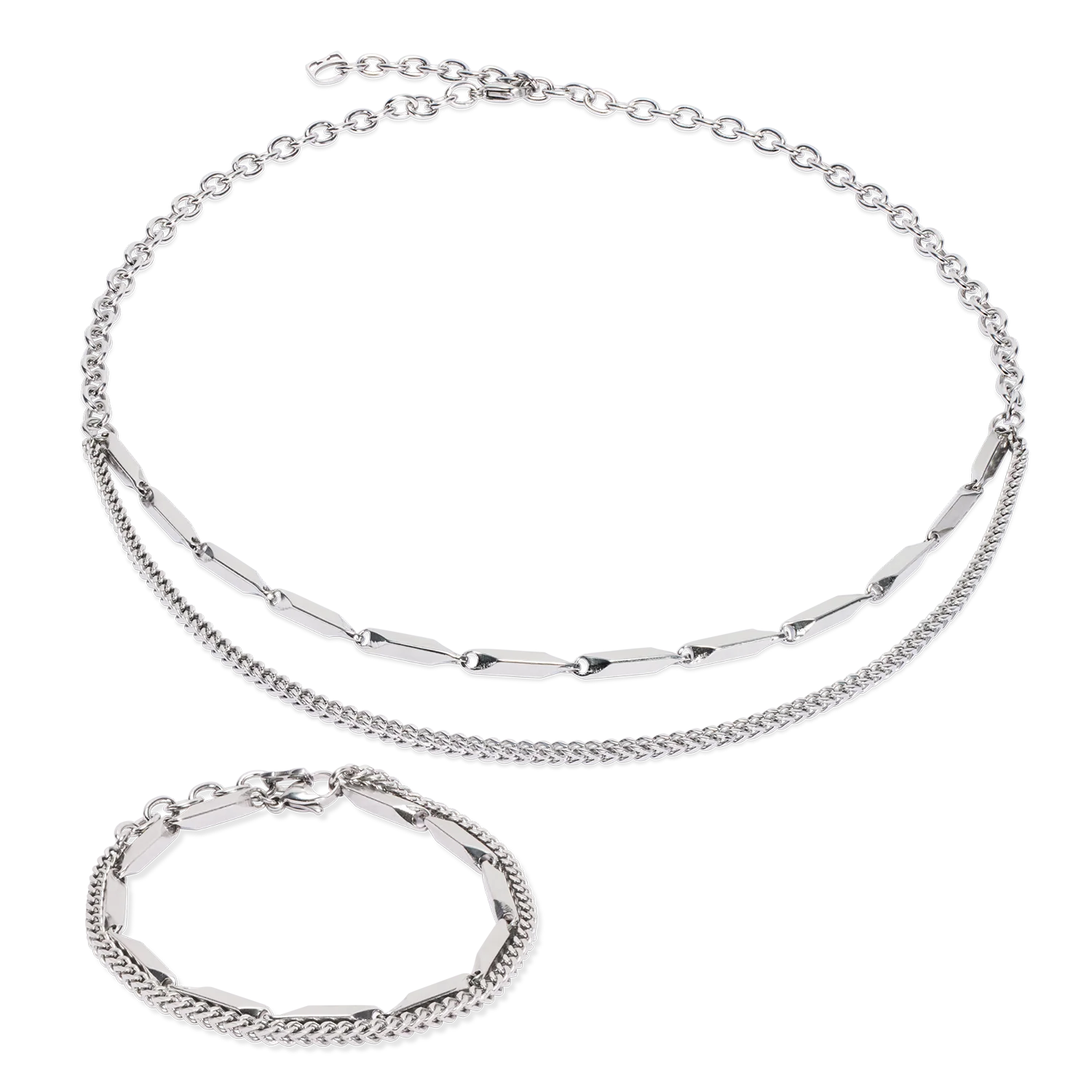 Bracelet Twisted Layers argent - Image 3