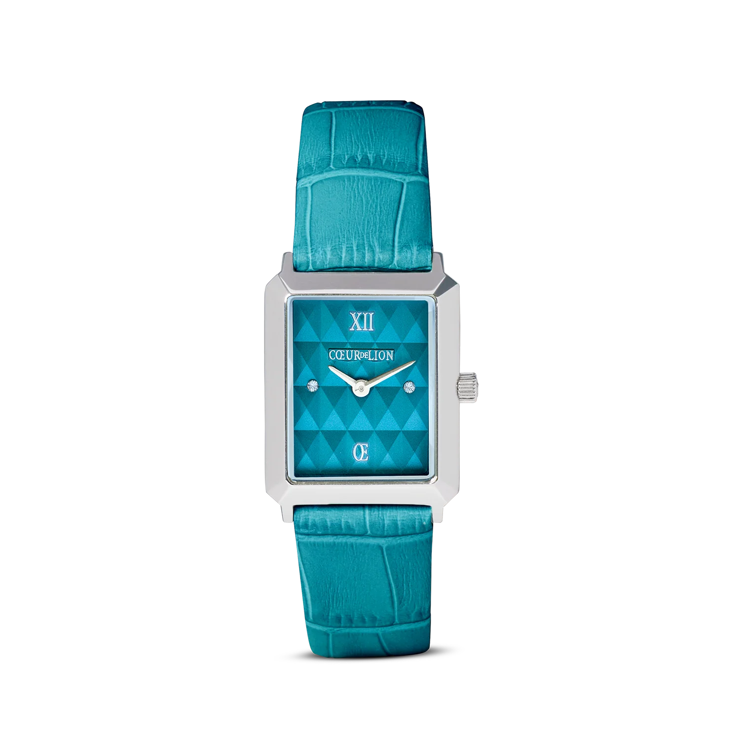 Coffret Cadeau montre Iconic Spikes Transformative Teal argent et bracelet Wave Precious Flow argent-teal - Image 3
