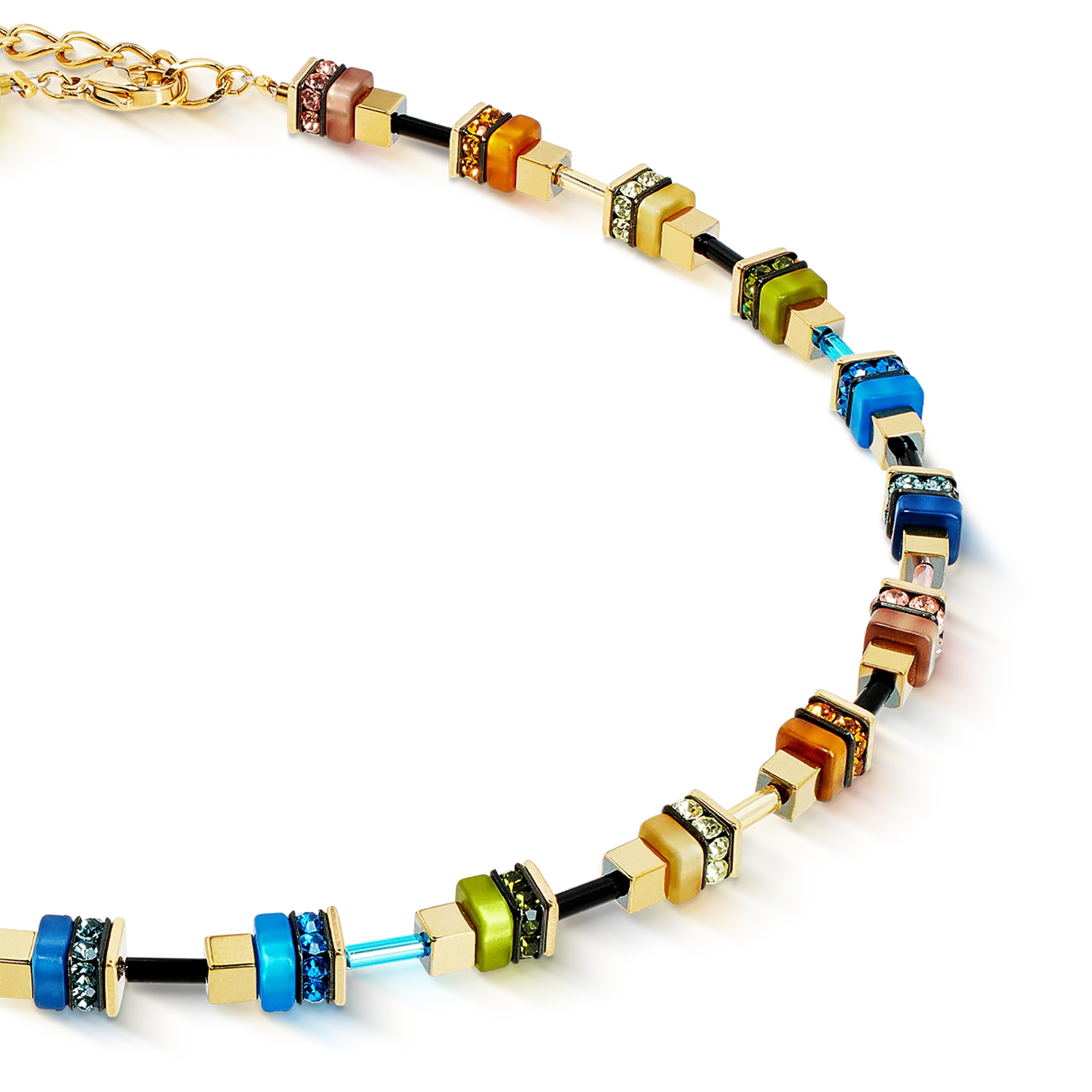 Collier Autumn Glow Cube multicolore - Image 2