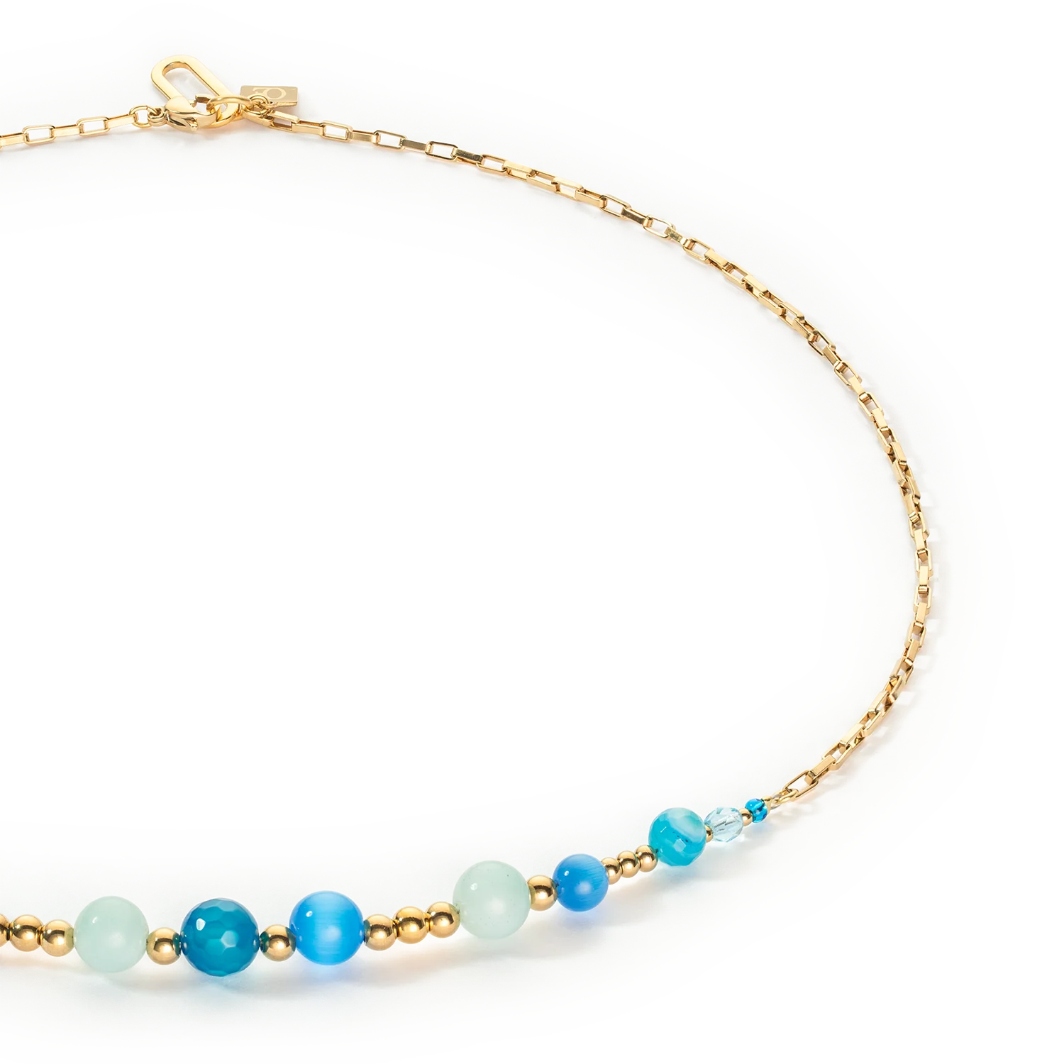 Collier Candy Spheres turquoise - Image 2