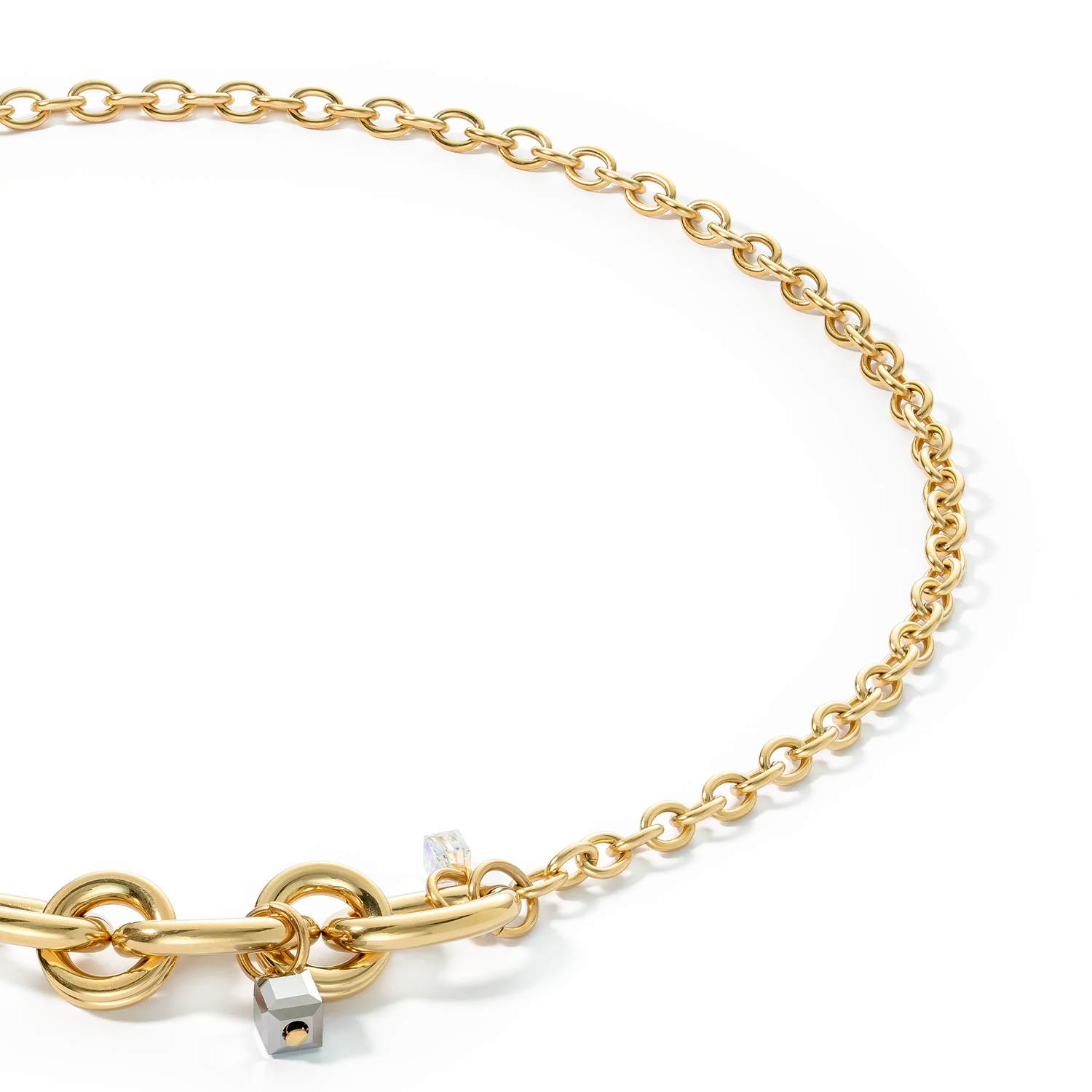 Collier Chunky Chain or-noir - Image 2