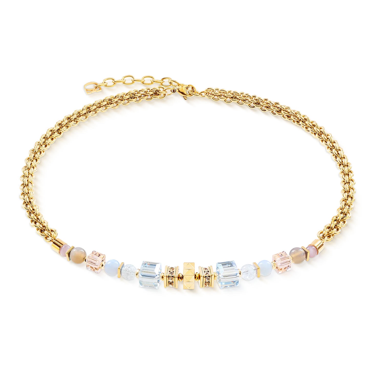 Collier Cube Nexus or pastel