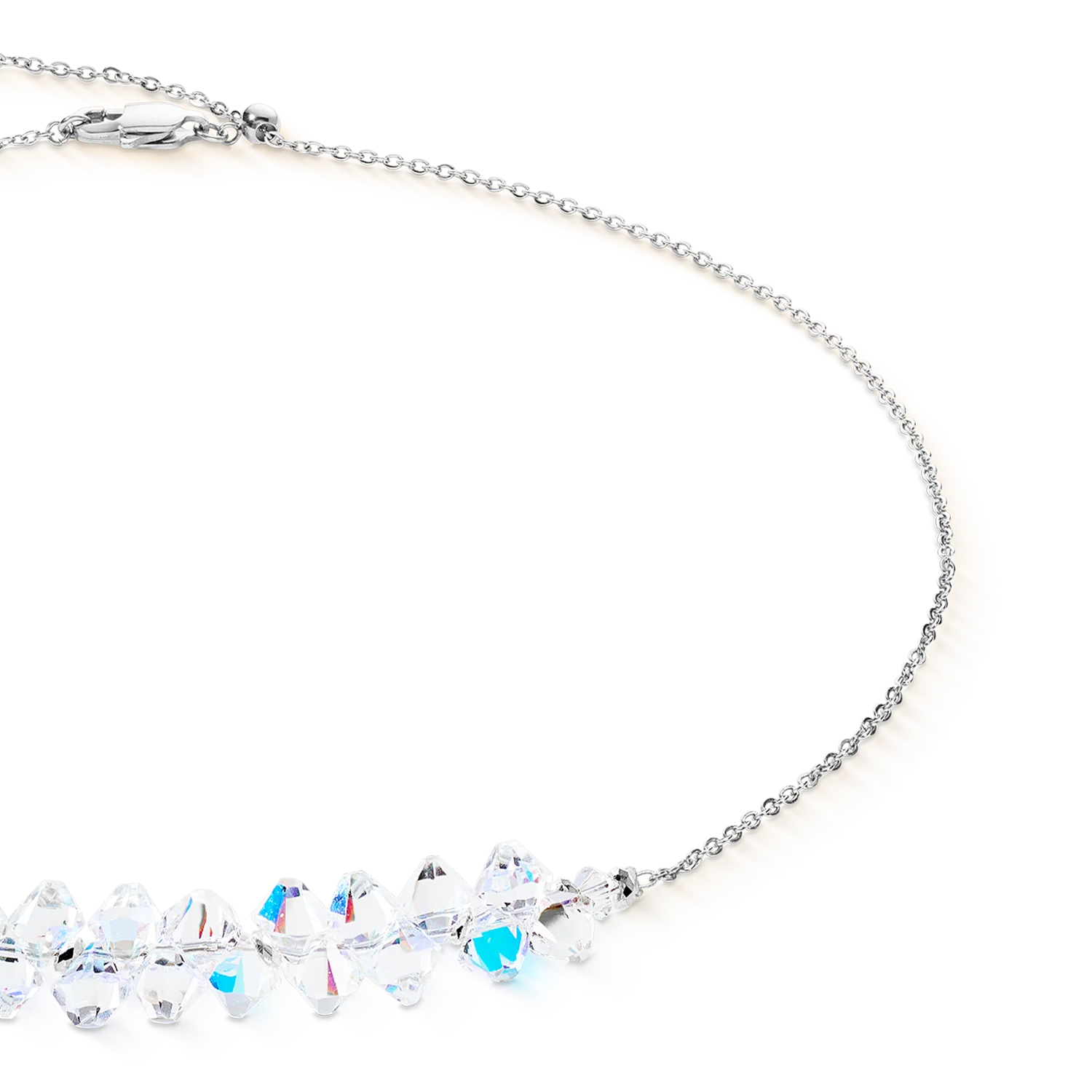 Collier Dancing Crystals Pure argent-cristal - Image 2
