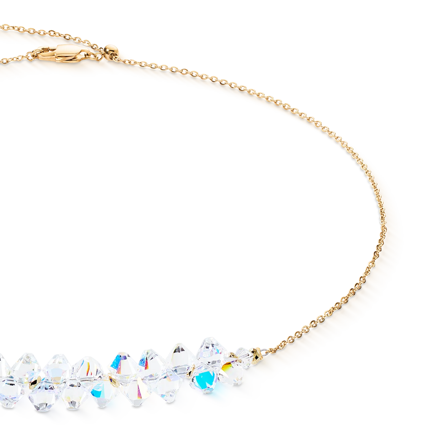 Collier Dancing Crystals Pure or-cristal - Image 2