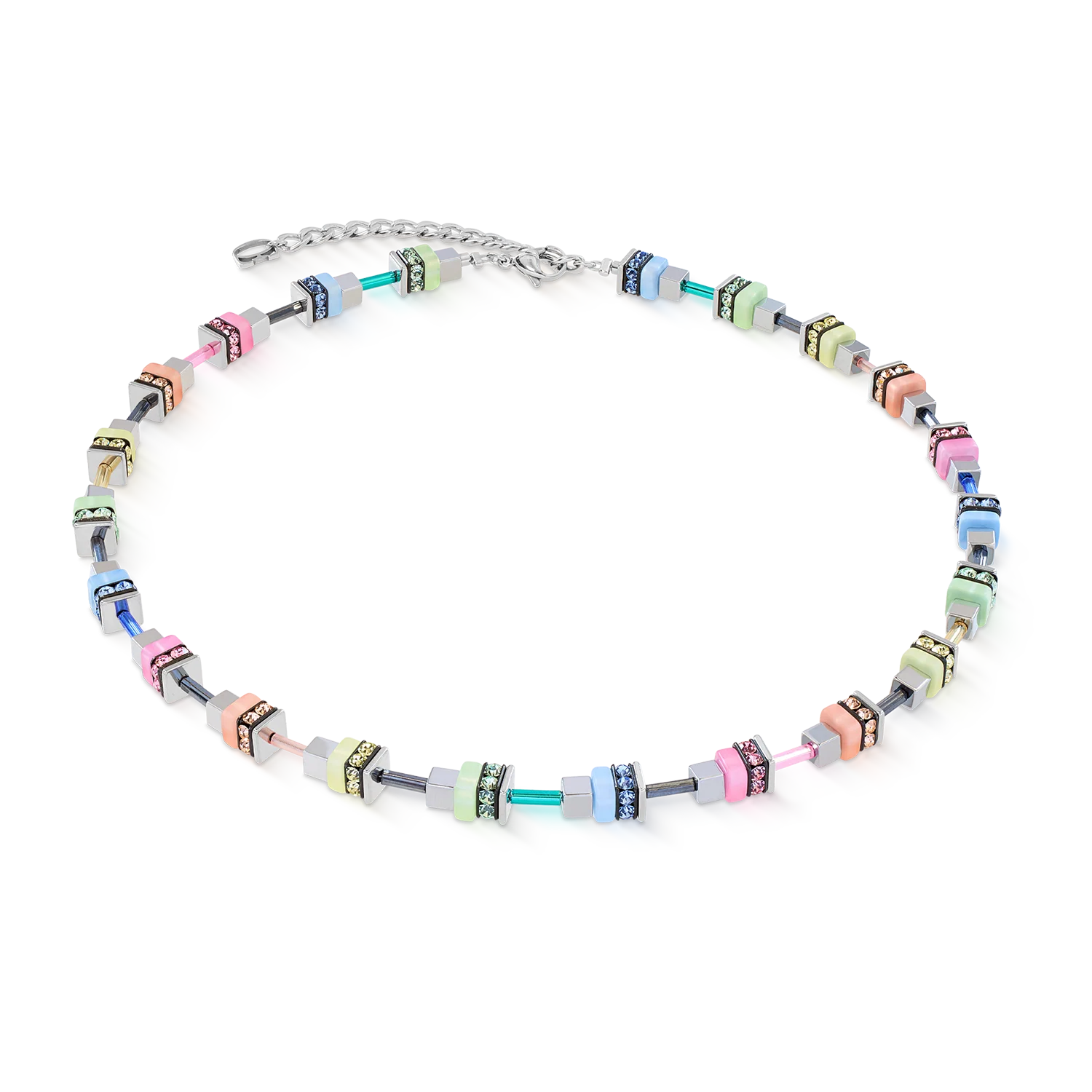 Collier Fresh Sorbet Cube multicolore