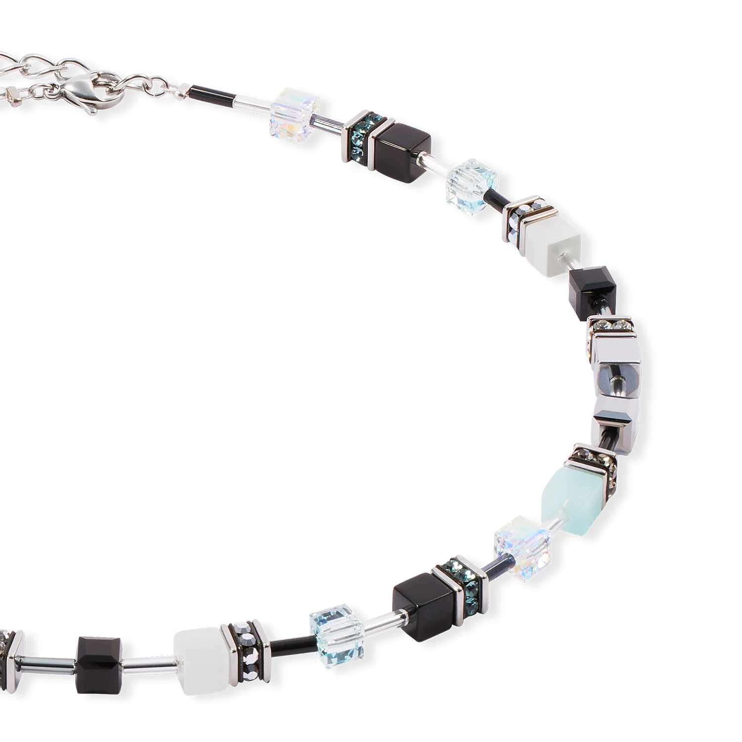 Collier GeoCUBE® Iconic Ice Serenity argent - Image 2