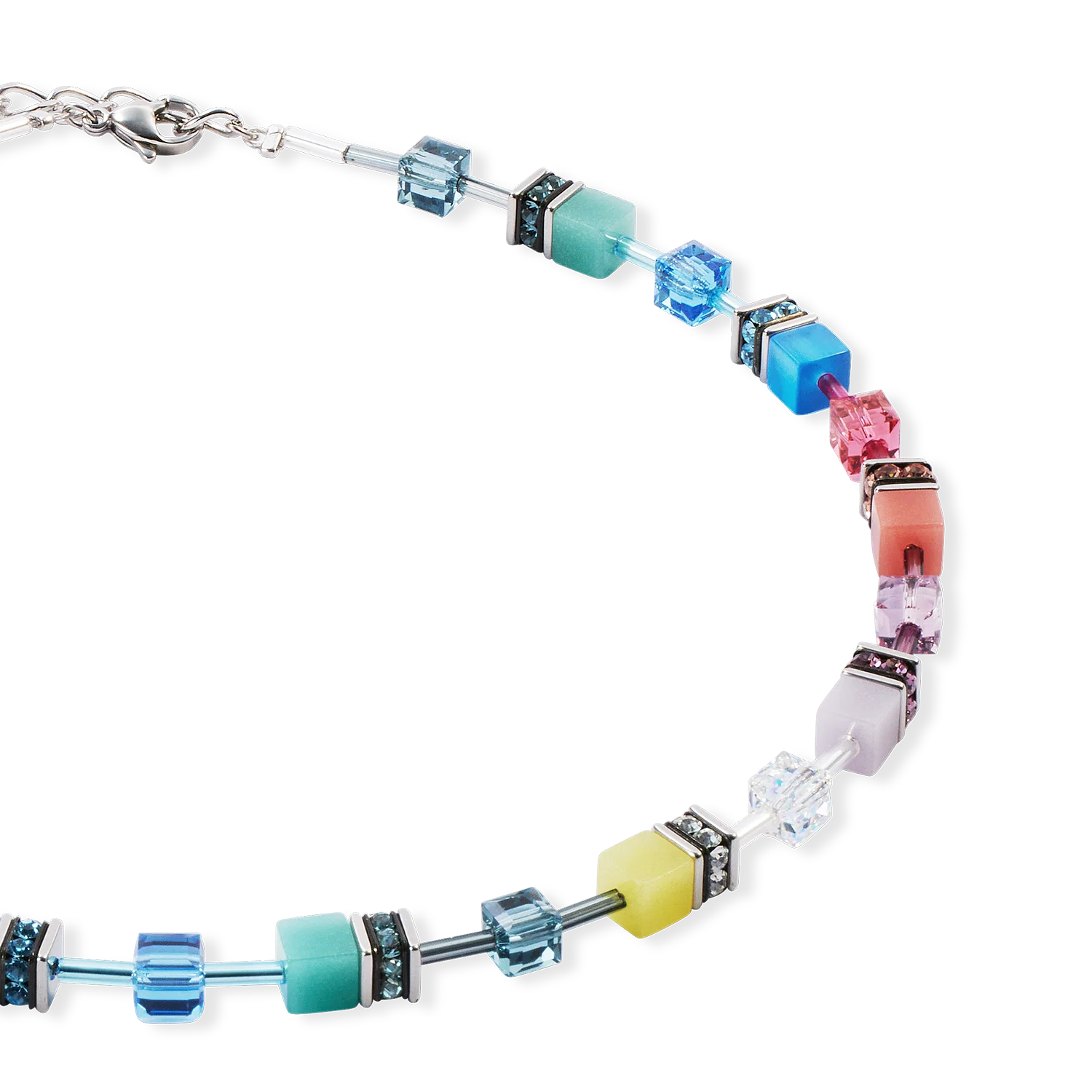 Collier GeoCUBE® Iconic Magic argent - Image 2