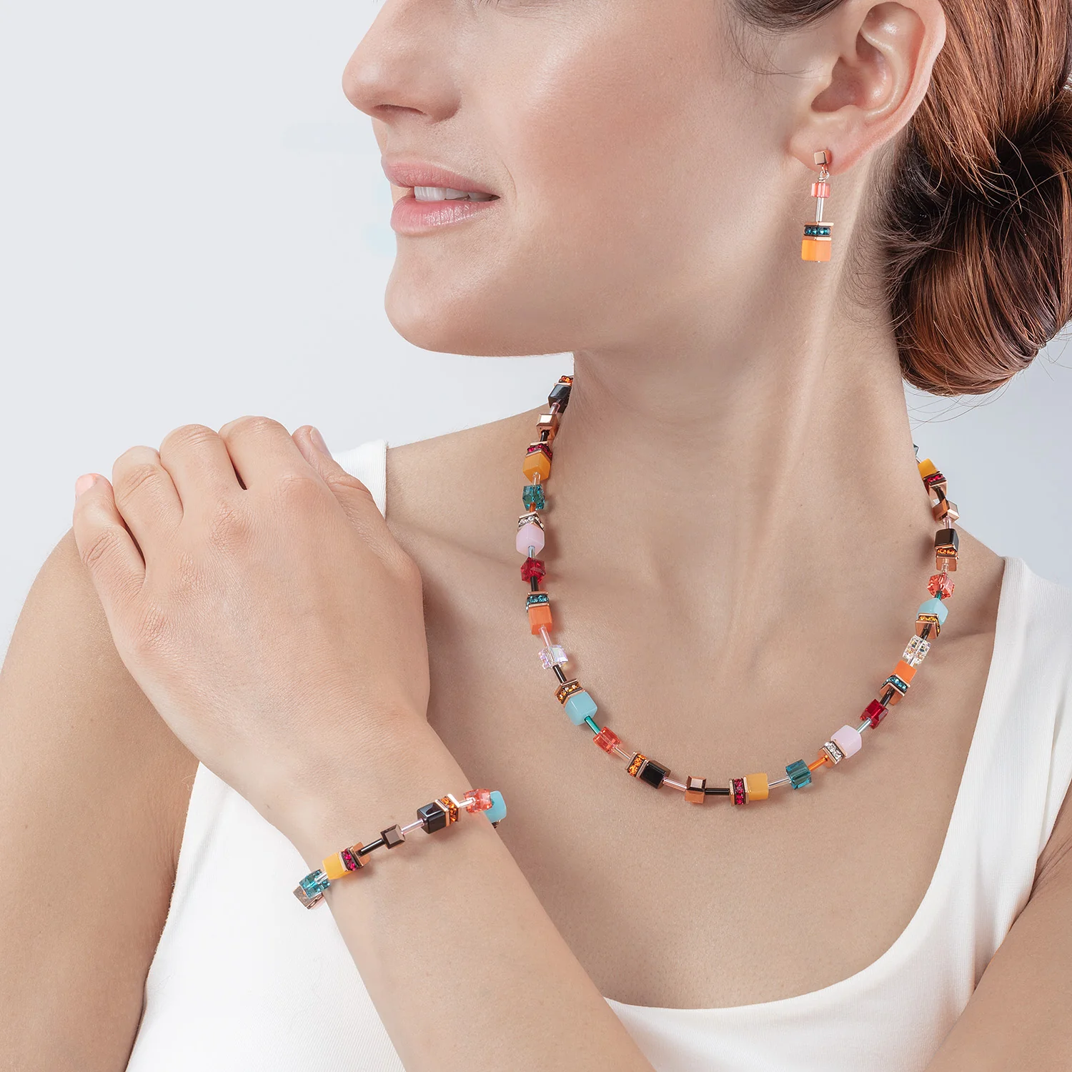 Collier GeoCUBE® Iconic Multicolour Expressive - Image 4