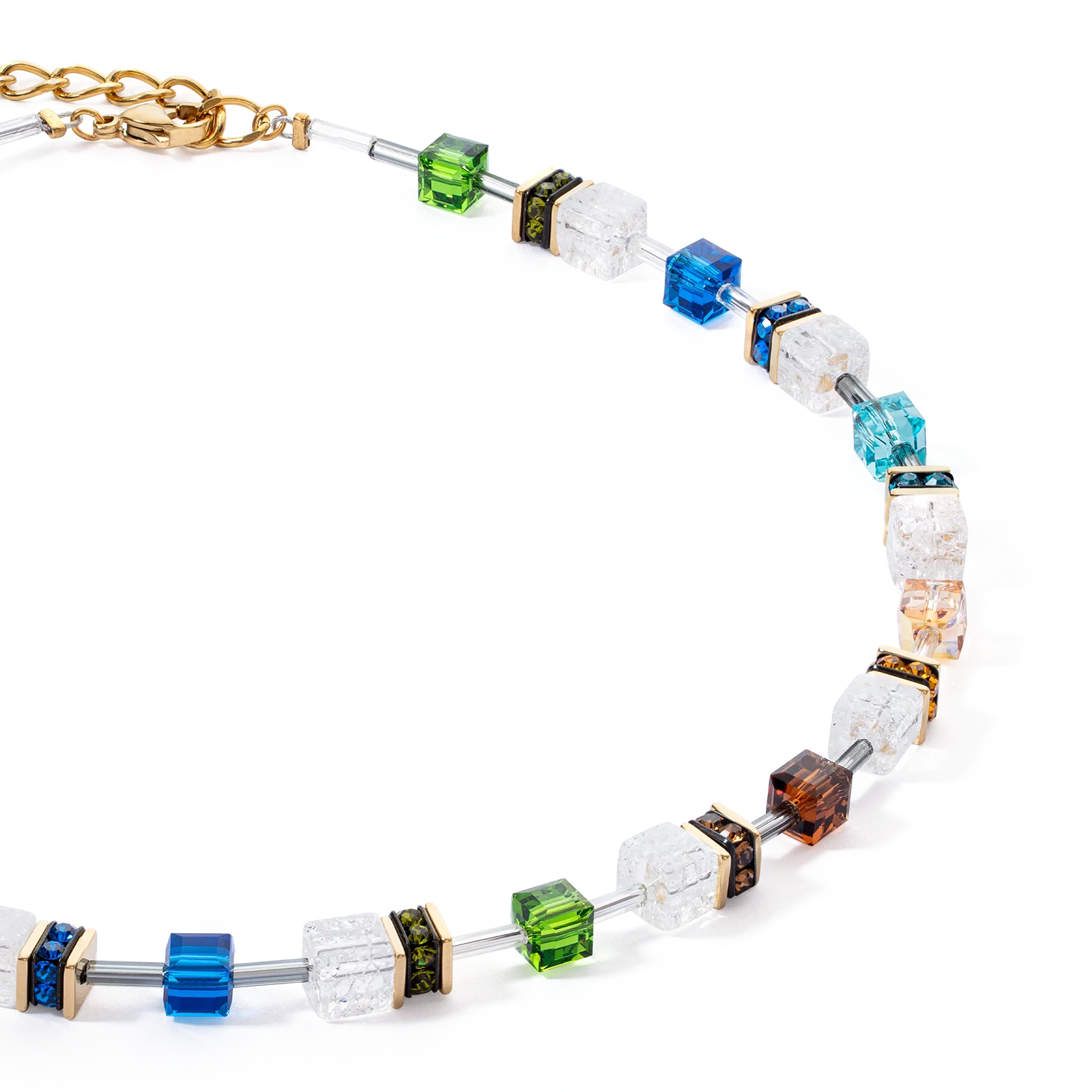 Collier GeoCUBE® Iconic Nature multicolore or - Image 2