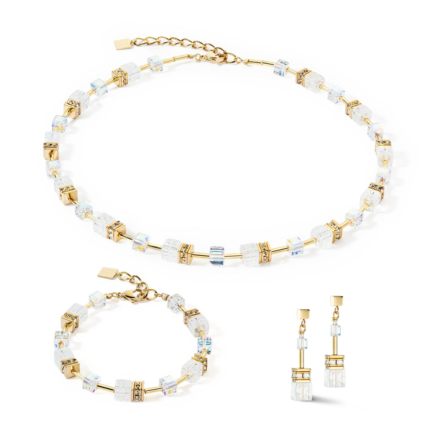Collier GeoCUBE® Iconic Nature or blanc - Image 3