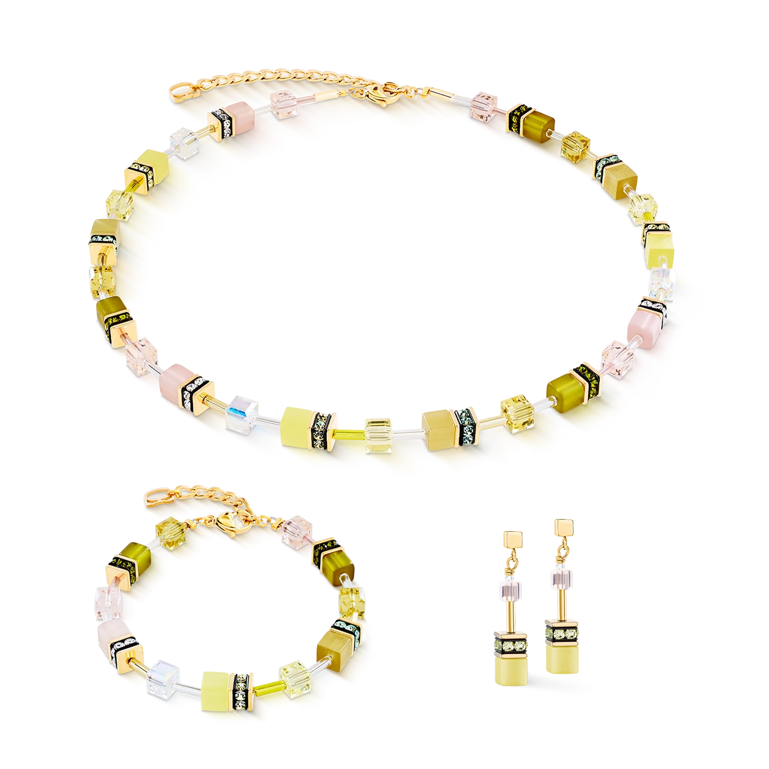 Collier GeoCUBE® Iconic Olive Blossom - Image 3