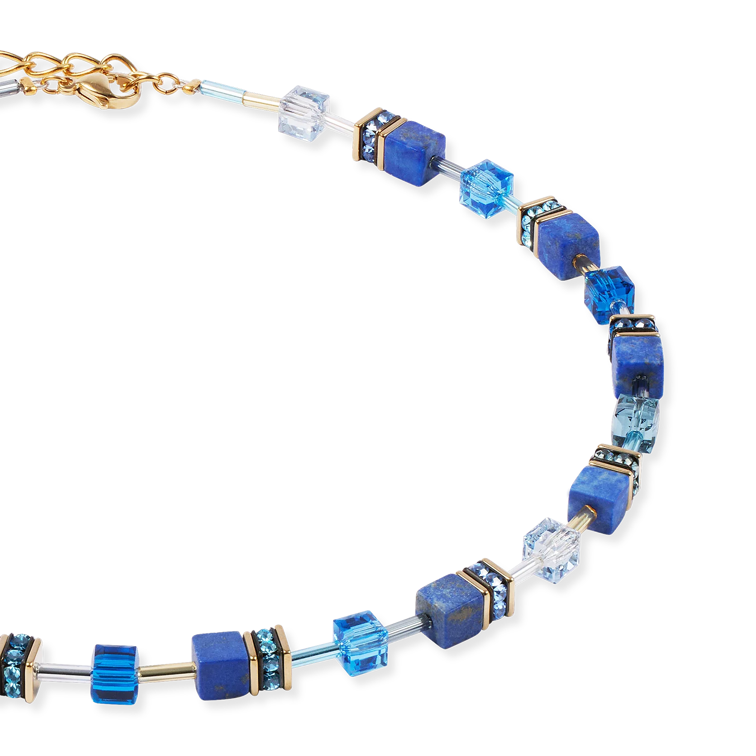 Collier GeoCUBE® Iconic Precious bleu - Image 2