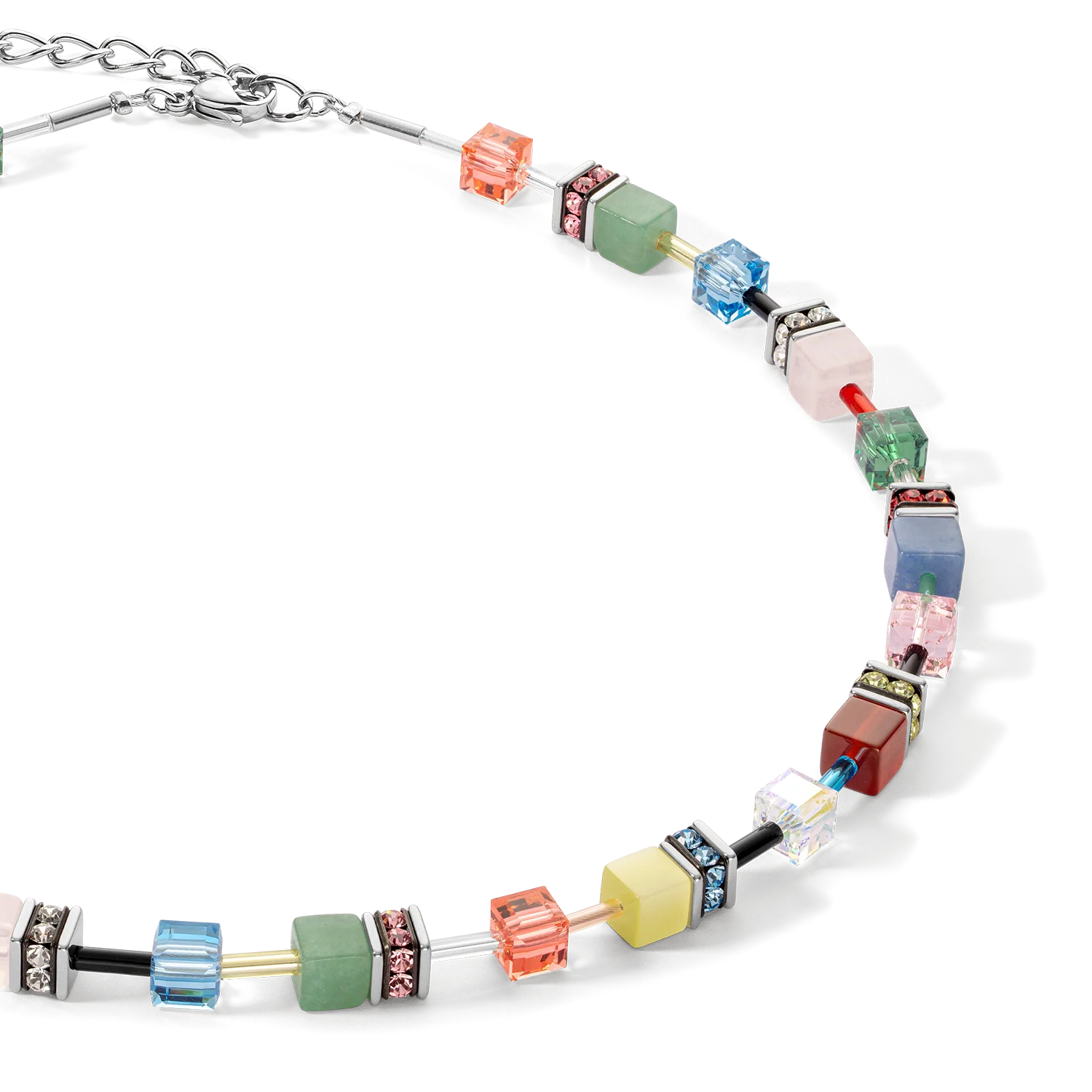 Collier GeoCUBE® Iconic Precious Multicolour Delight - Image 2