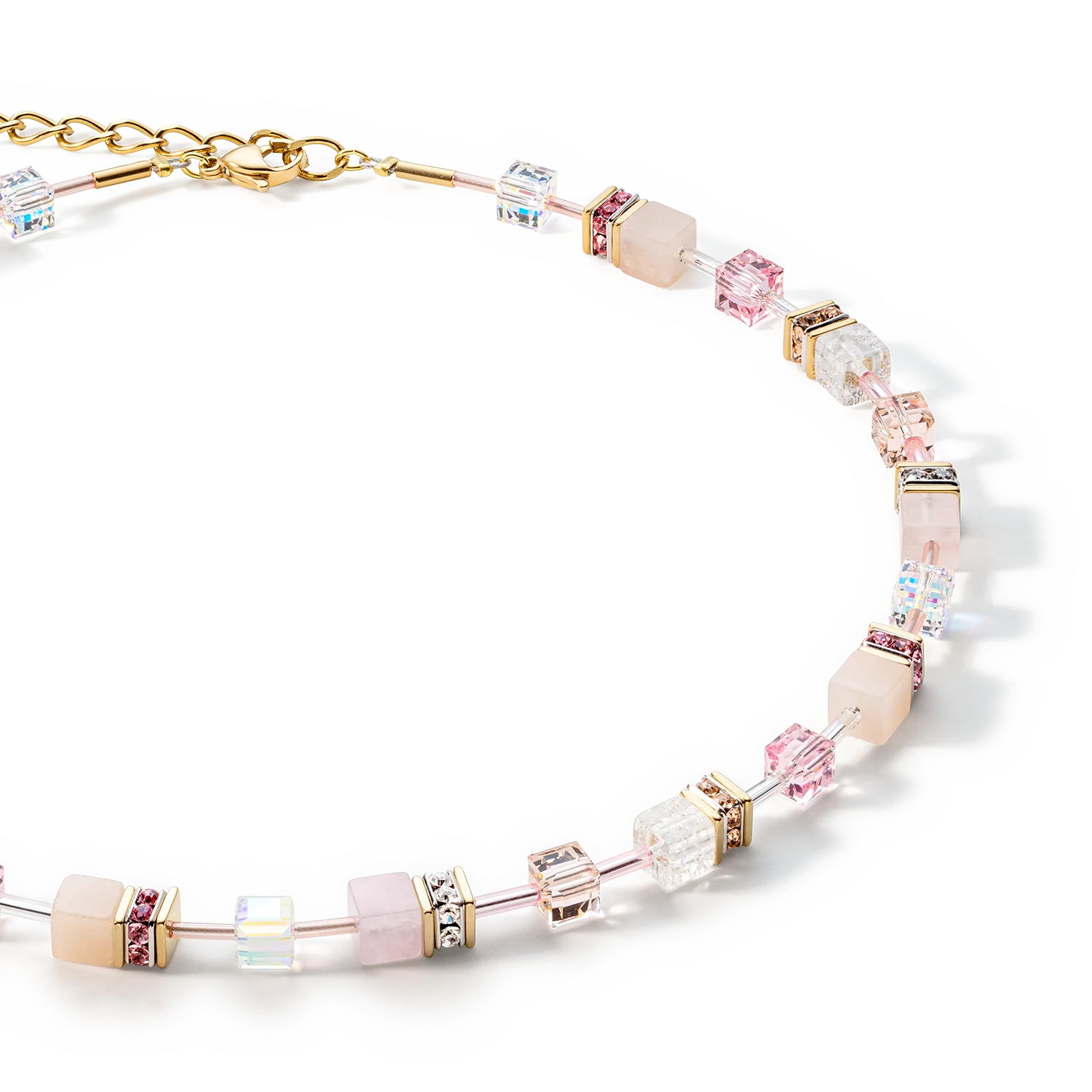 Collier GeoCUBE® Iconic Precious rose clair - Image 2