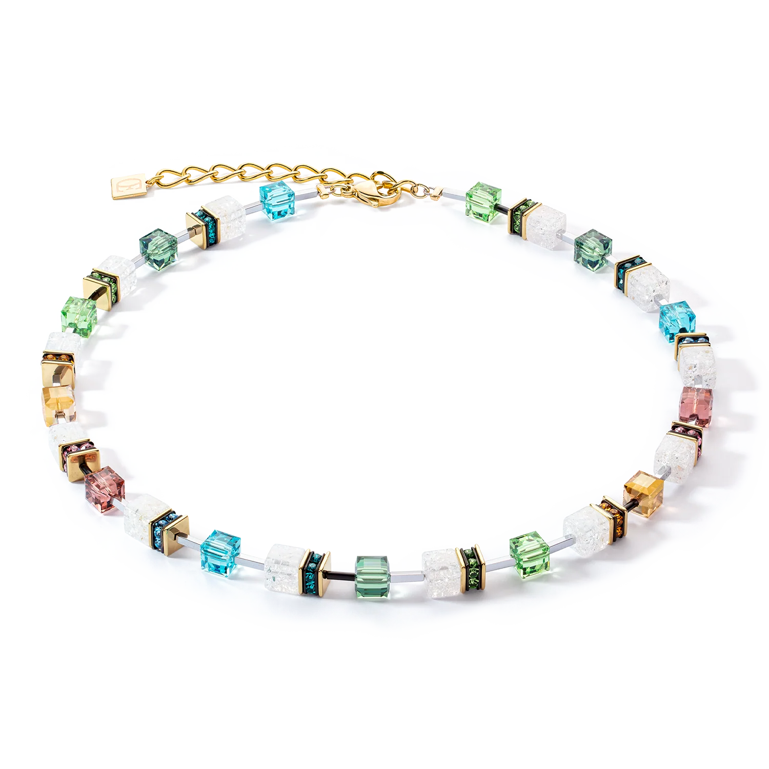 Collier GeoCUBE® Iconic Statement Precious multicolore