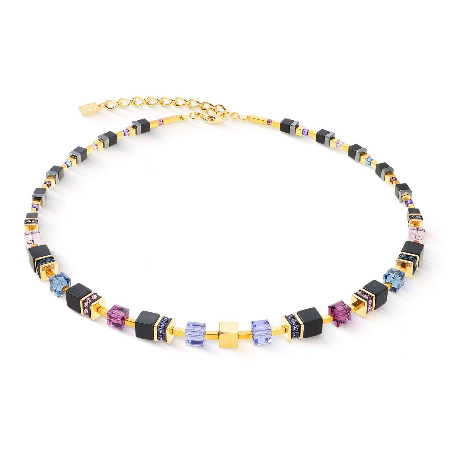 Collier GeoCUBE® Precious Classic Blue Moon or