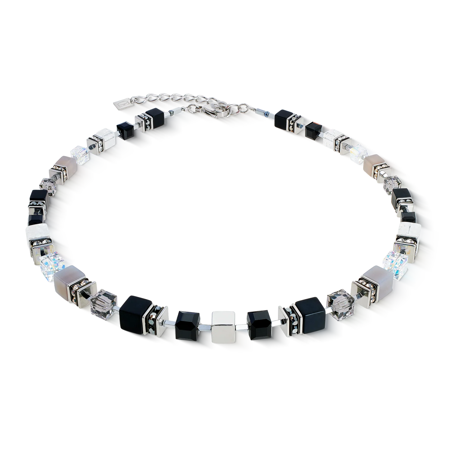 Collier GeoCUBE® Precious Statement Crystal Shadow