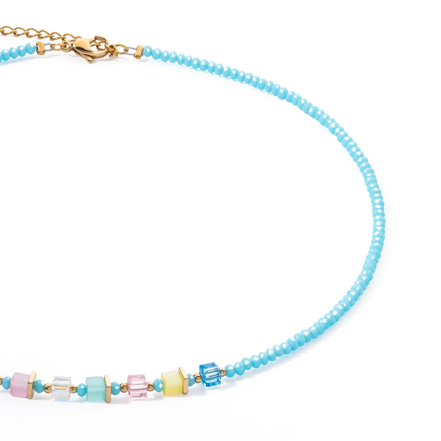 Collier Joyful Colours turquoise-multicolore - Image 2