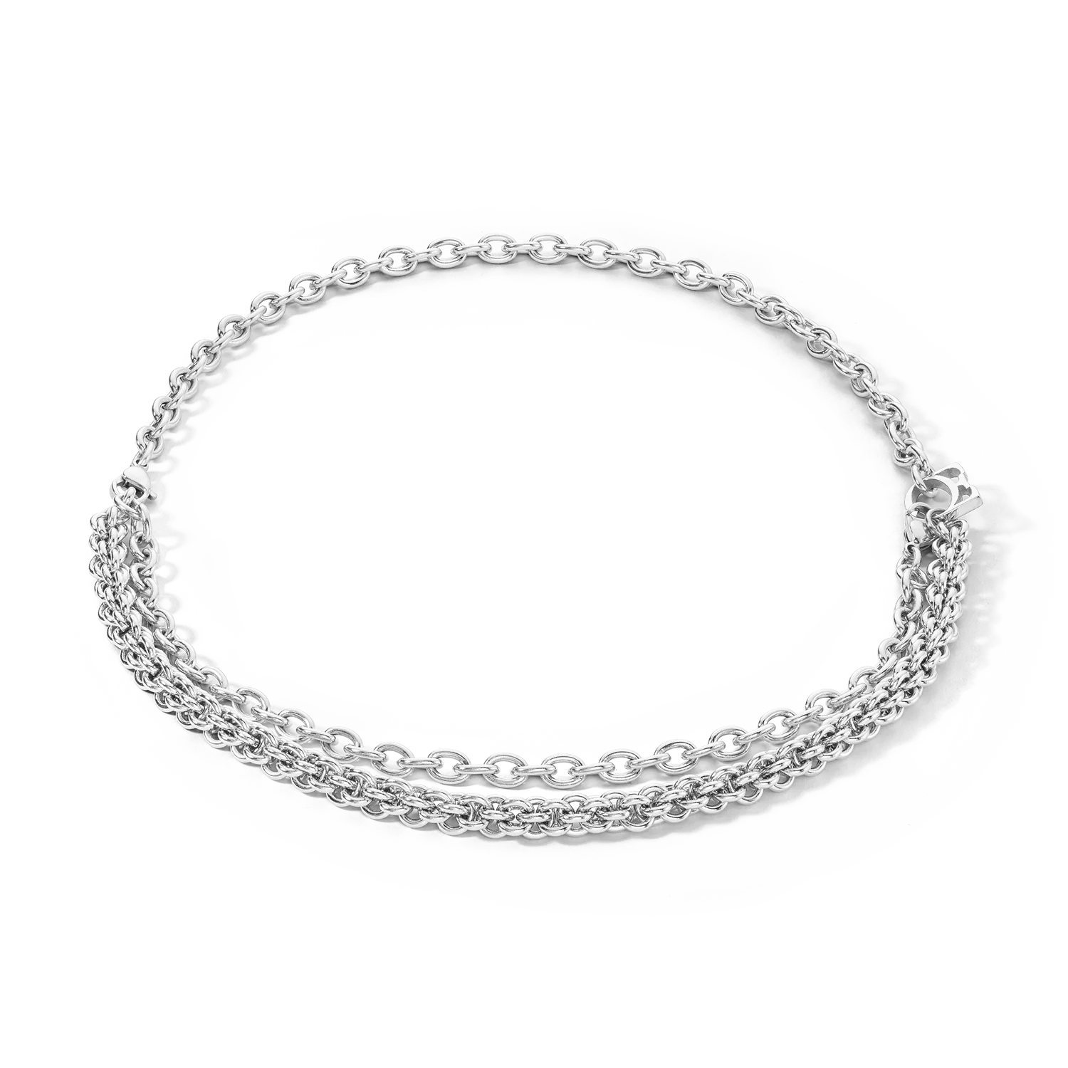 Collier Mesh Chain argent - Image 5