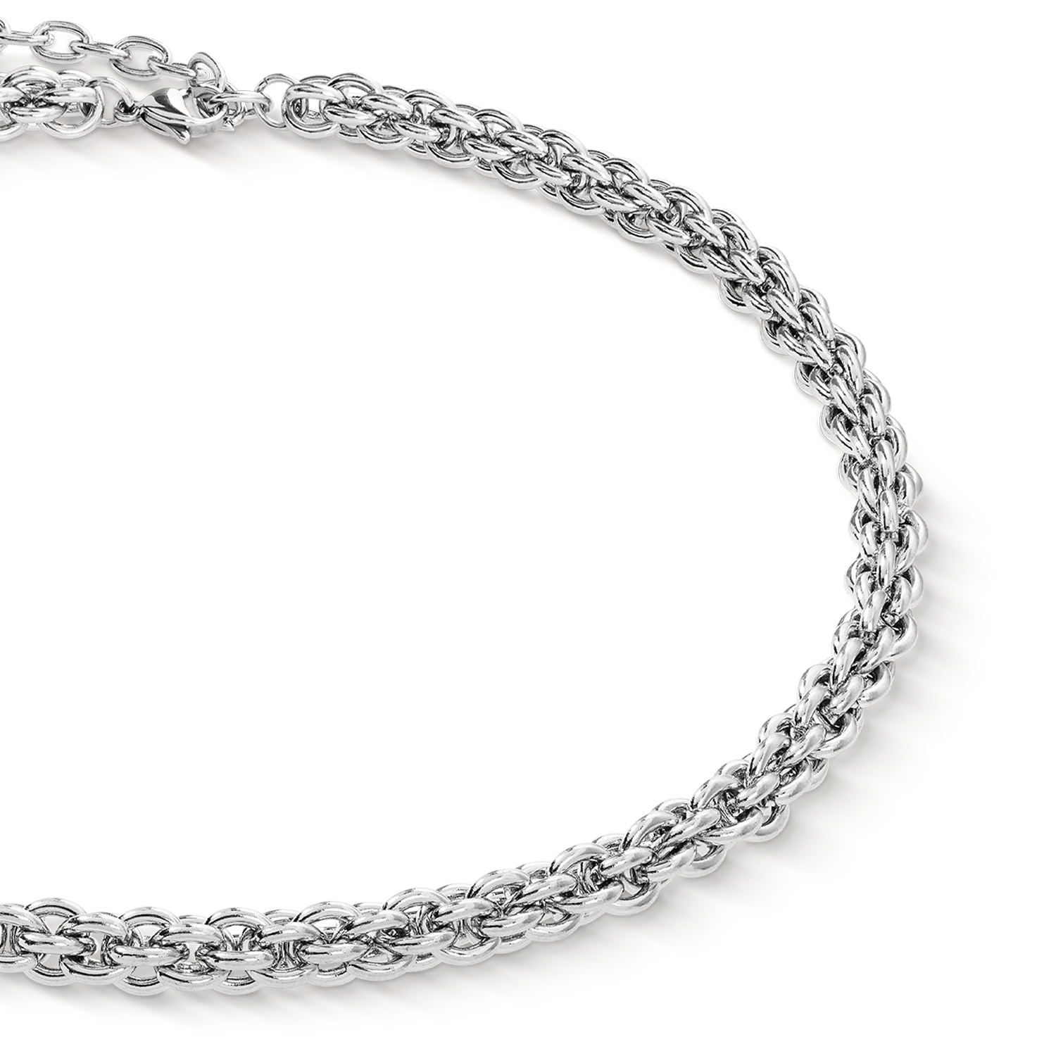 Collier Mesh Chain Classic argent - Image 2