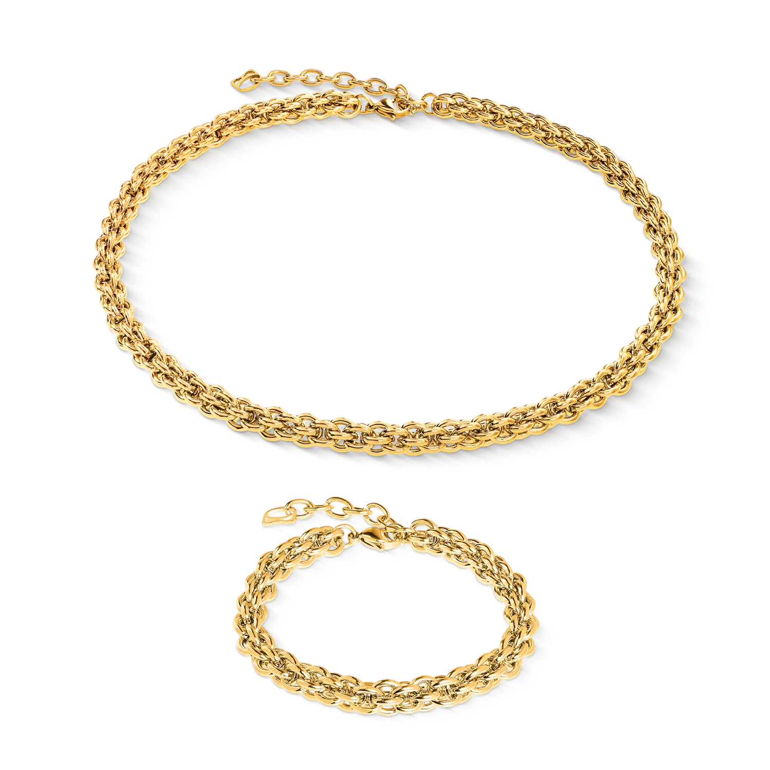 Collier Mesh Chain Classic or - Image 3