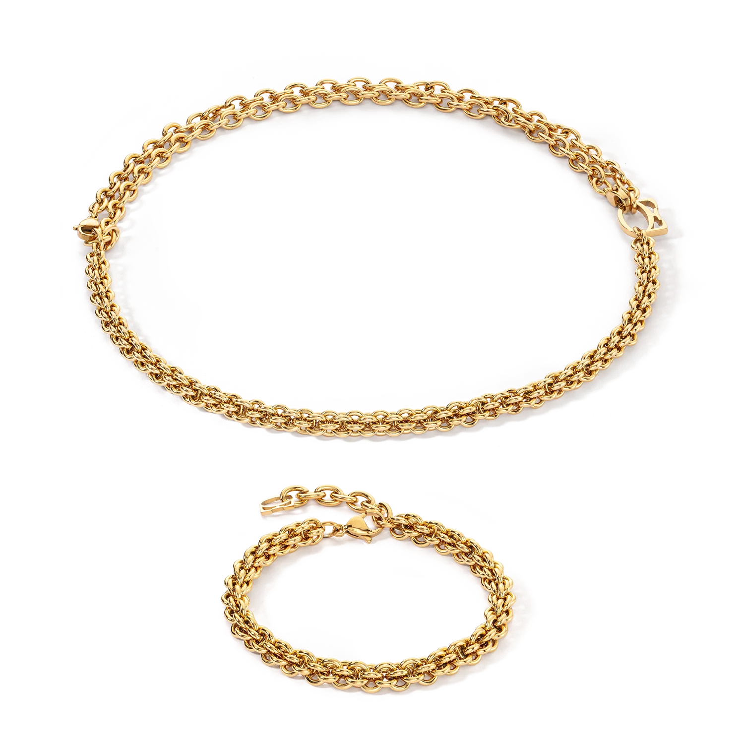 Collier Mesh Chain or - Image 3