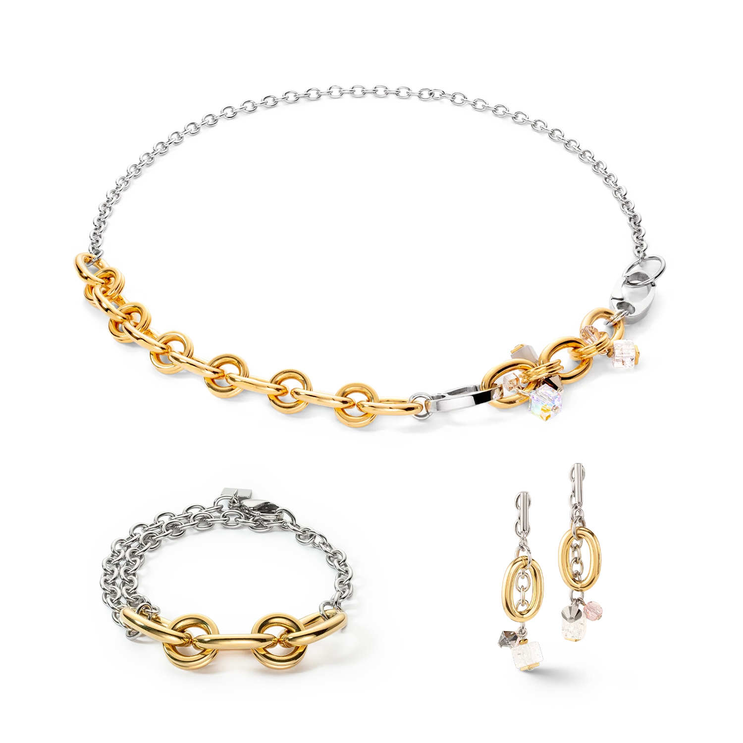 Collier Neptunes Treasure bicolore - Image 3