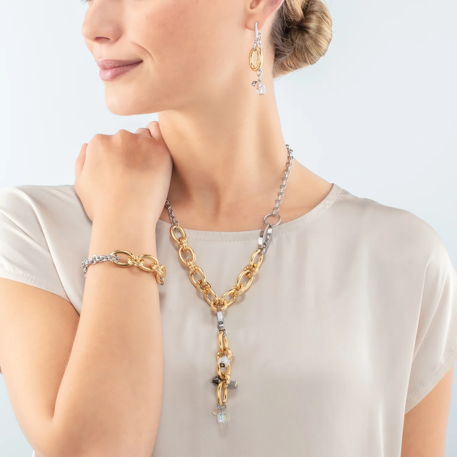 Collier Neptunes Treasure bicolore - Image 5