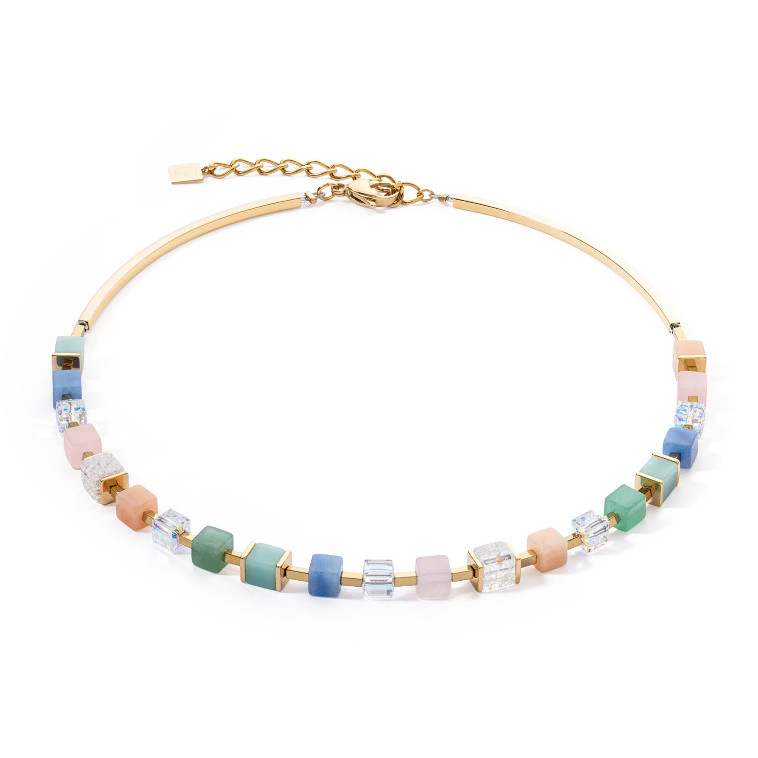 Collier Precious Classic Cubes multicolore-gentle