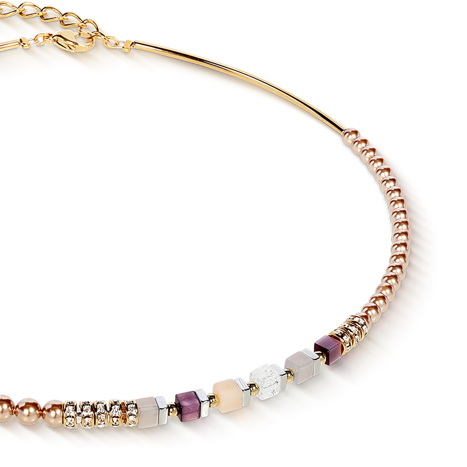 Collier Precious Fusion Offset champagne-blush - Image 2