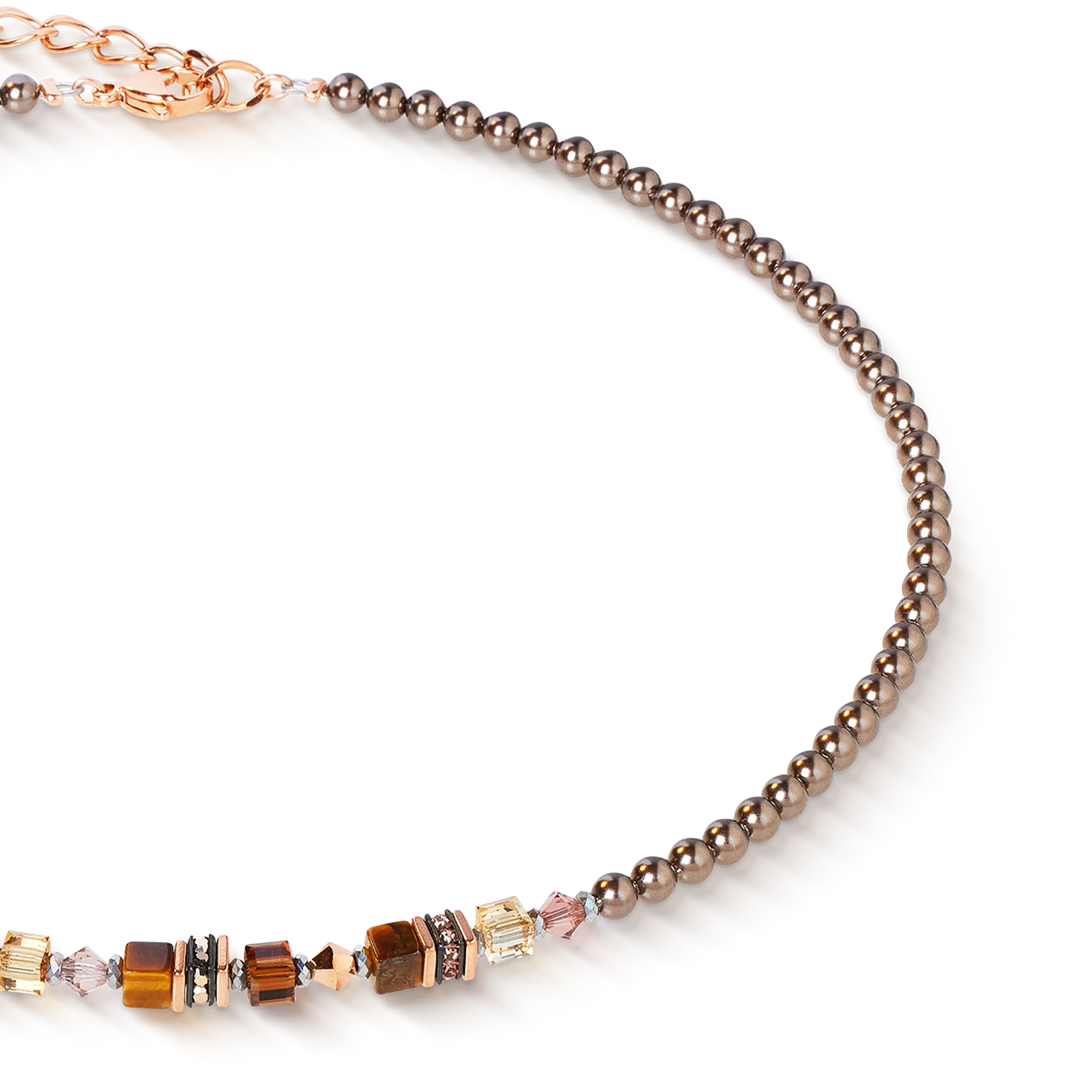 Collier Princess Earth Glow or rose-marron - Image 2