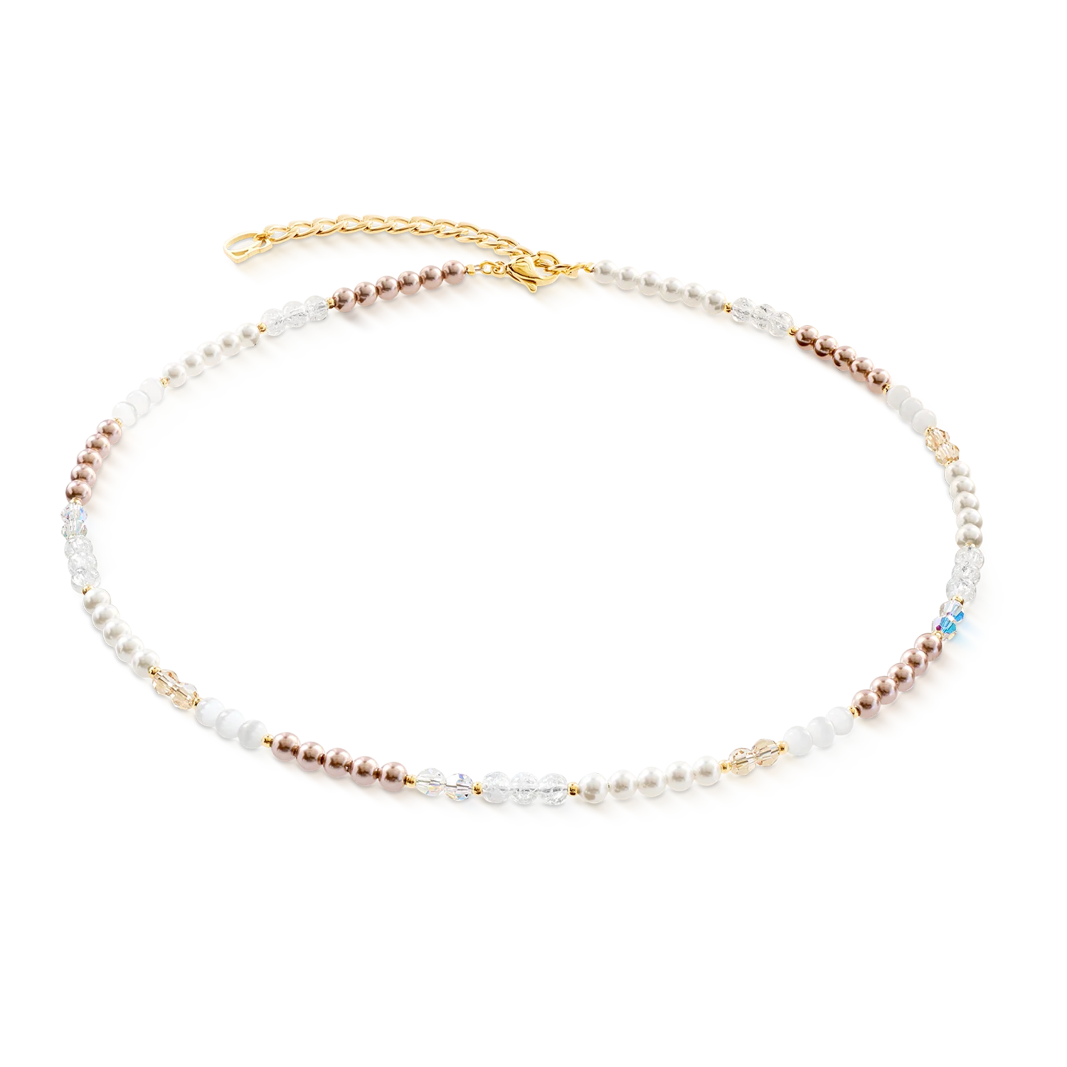 Collier Princess Rhythm or-blush