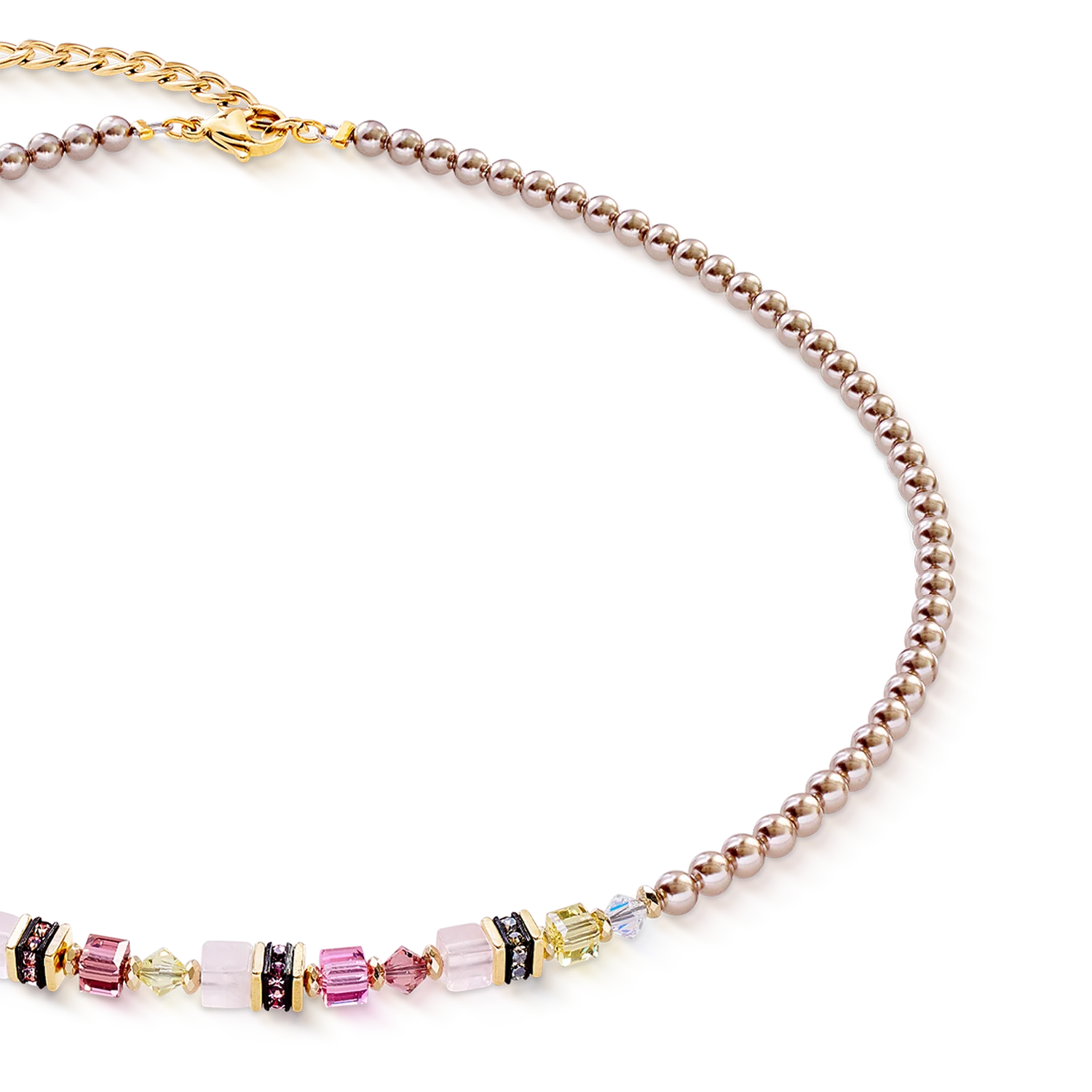 Collier Princess Rose Glow or - Image 2
