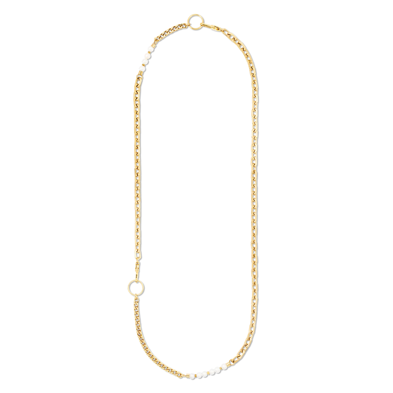 Collier Shape Shifter Perles d'eau douce or - Image 5