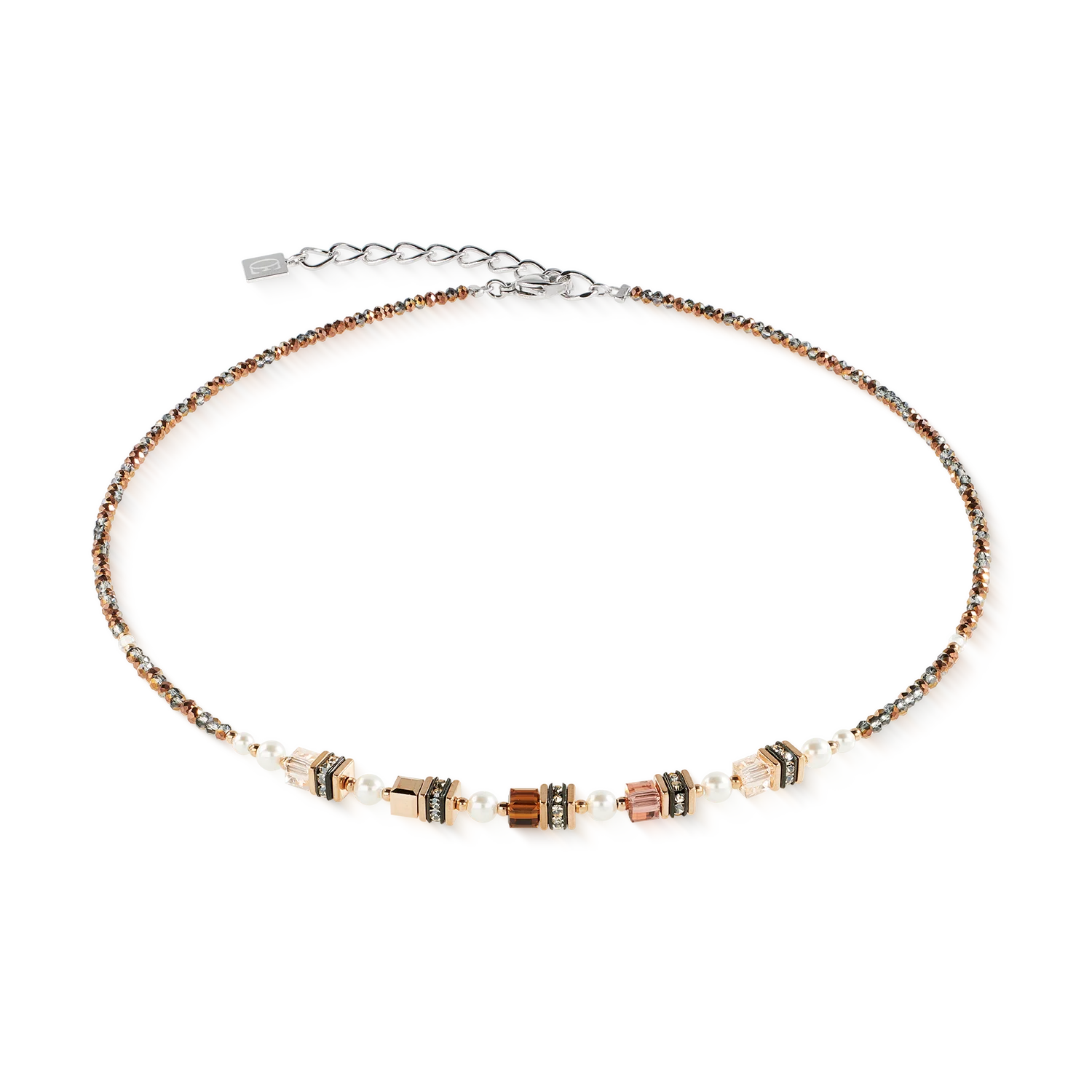 Collier Sparkling Princess Mocha Mousse