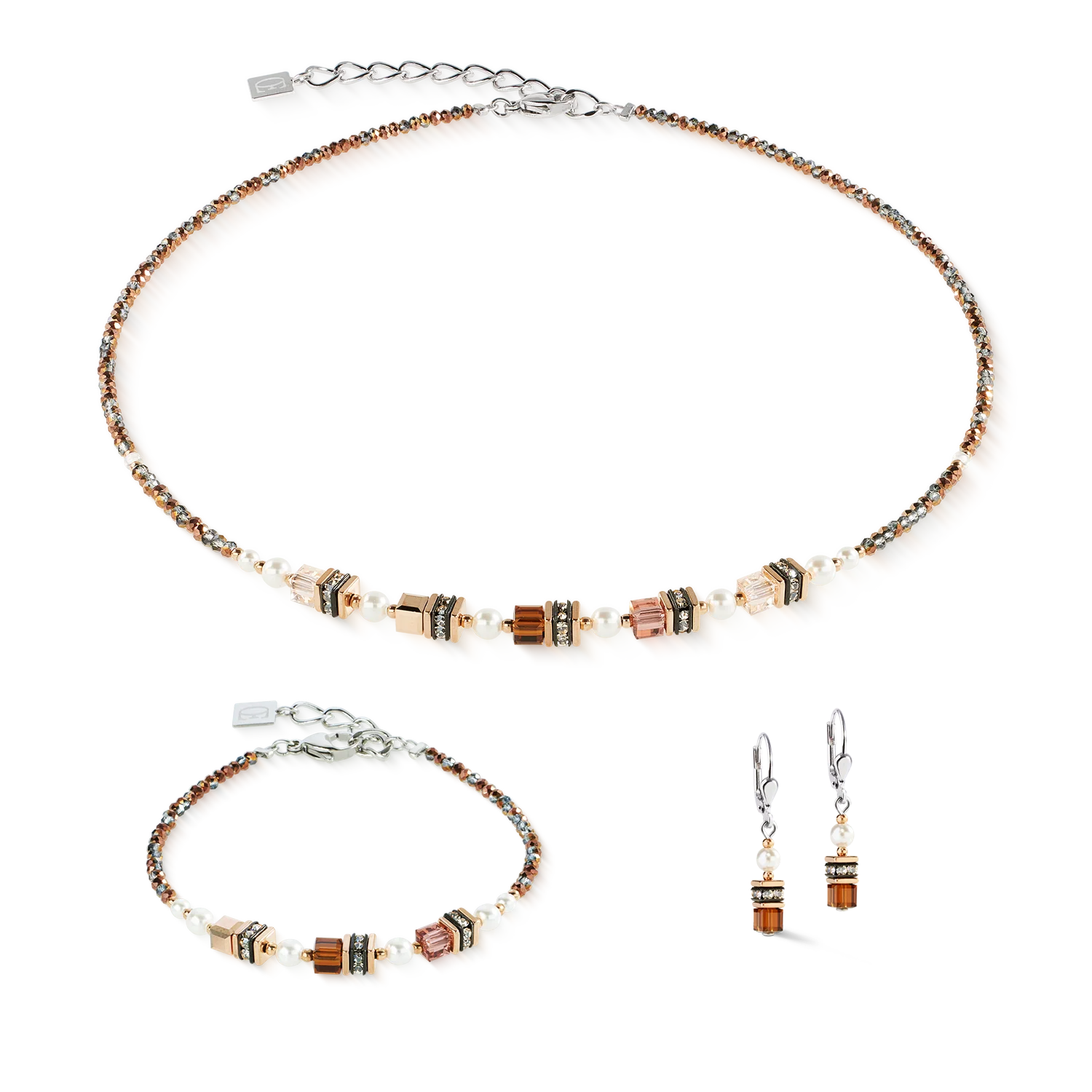 Collier Sparkling Princess Mocha Mousse - Image 3