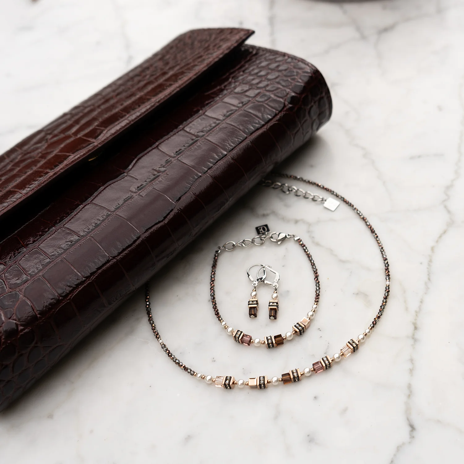 Collier Sparkling Princess Mocha Mousse - Image 4