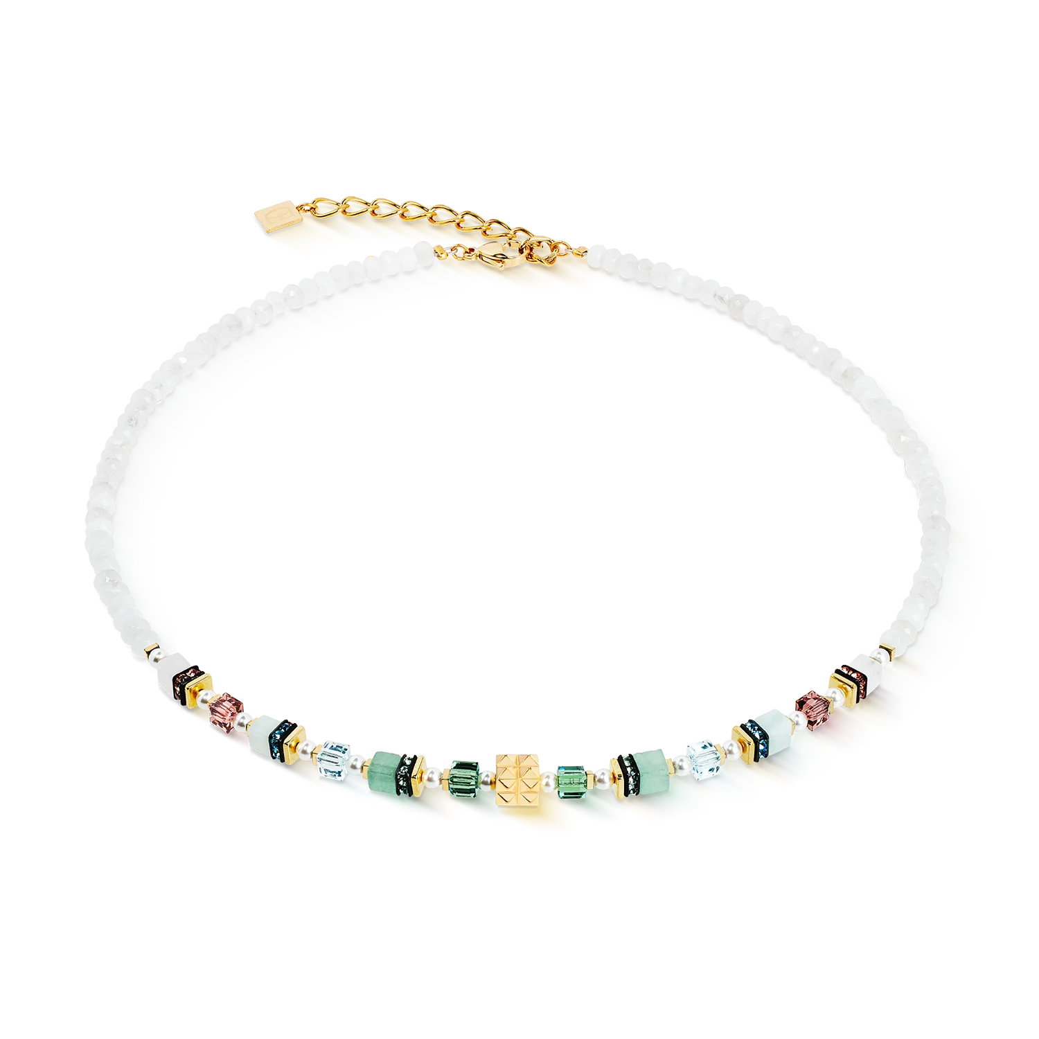 Collier Sparkling Princess Spikes or-Art Nouveau