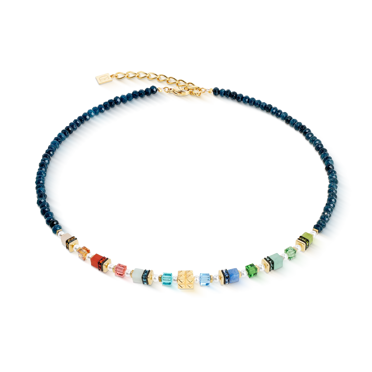 Collier Sparkling Princess Spikes or-multicolore