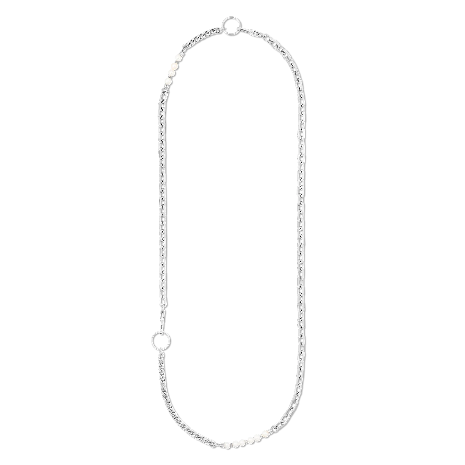 Collier Trinity argent - Image 4