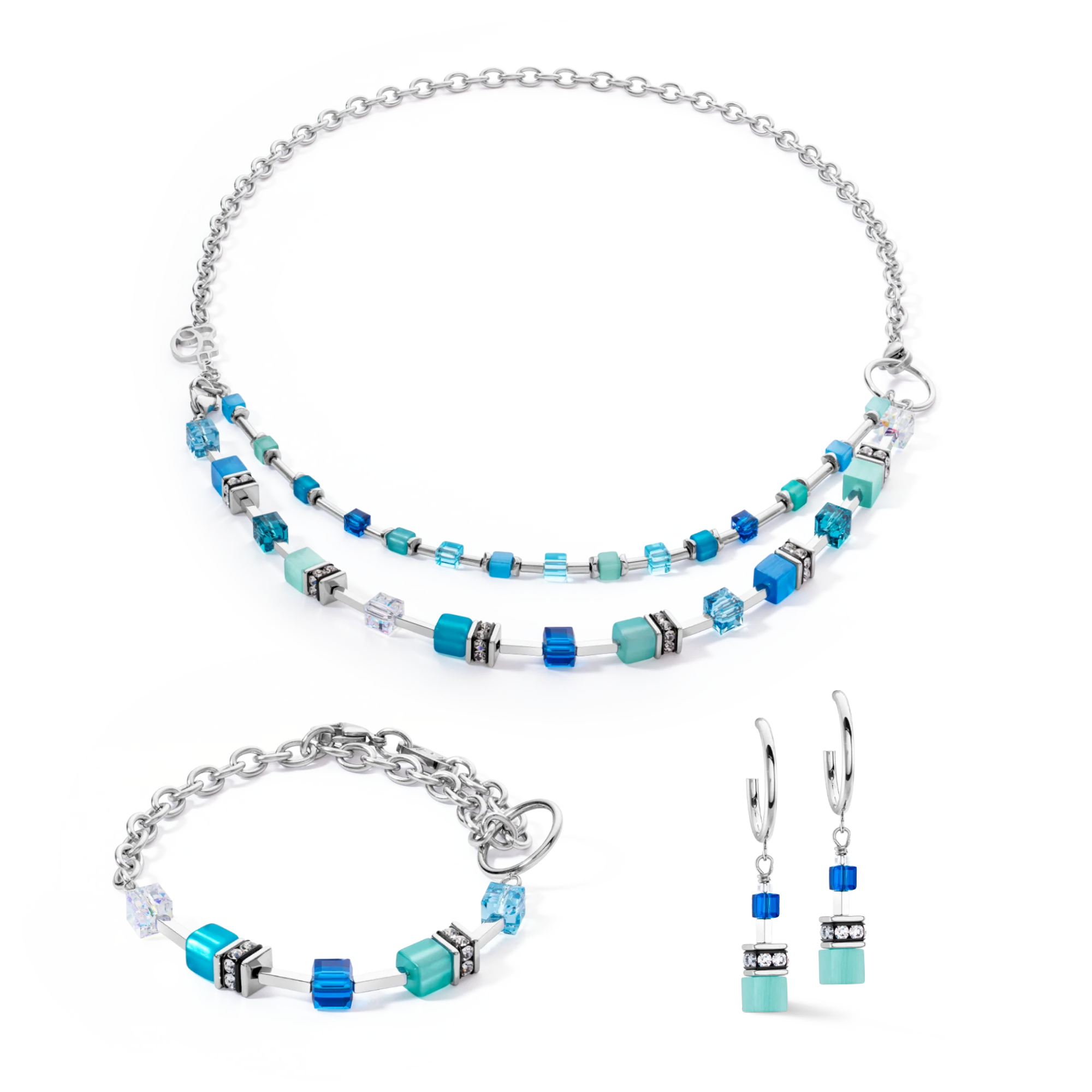 Créole GeoCUBE® Iconic Layer Chain Ocean Vibes - Image 3