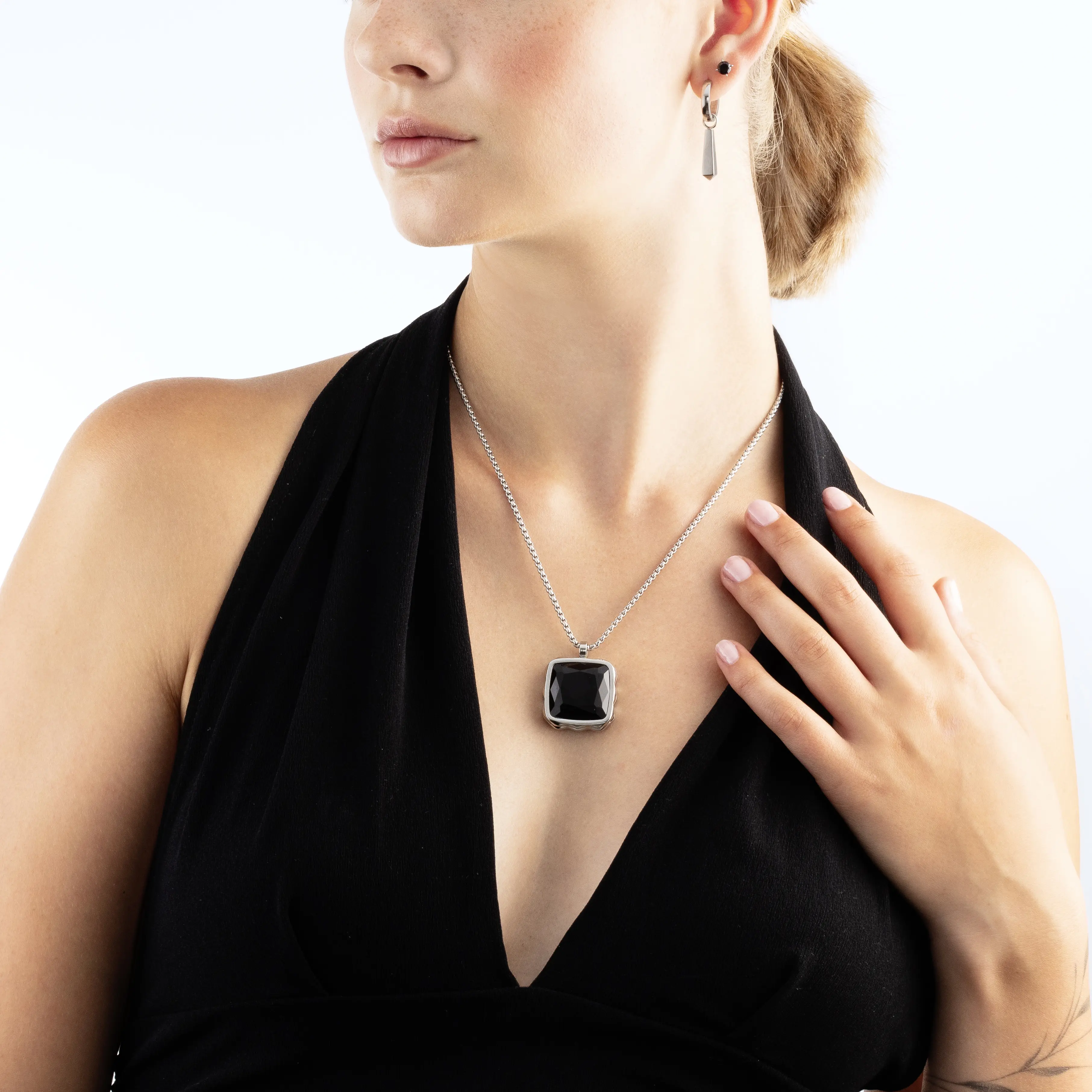 EAR ME UP Charm obélisque argent - Image 5