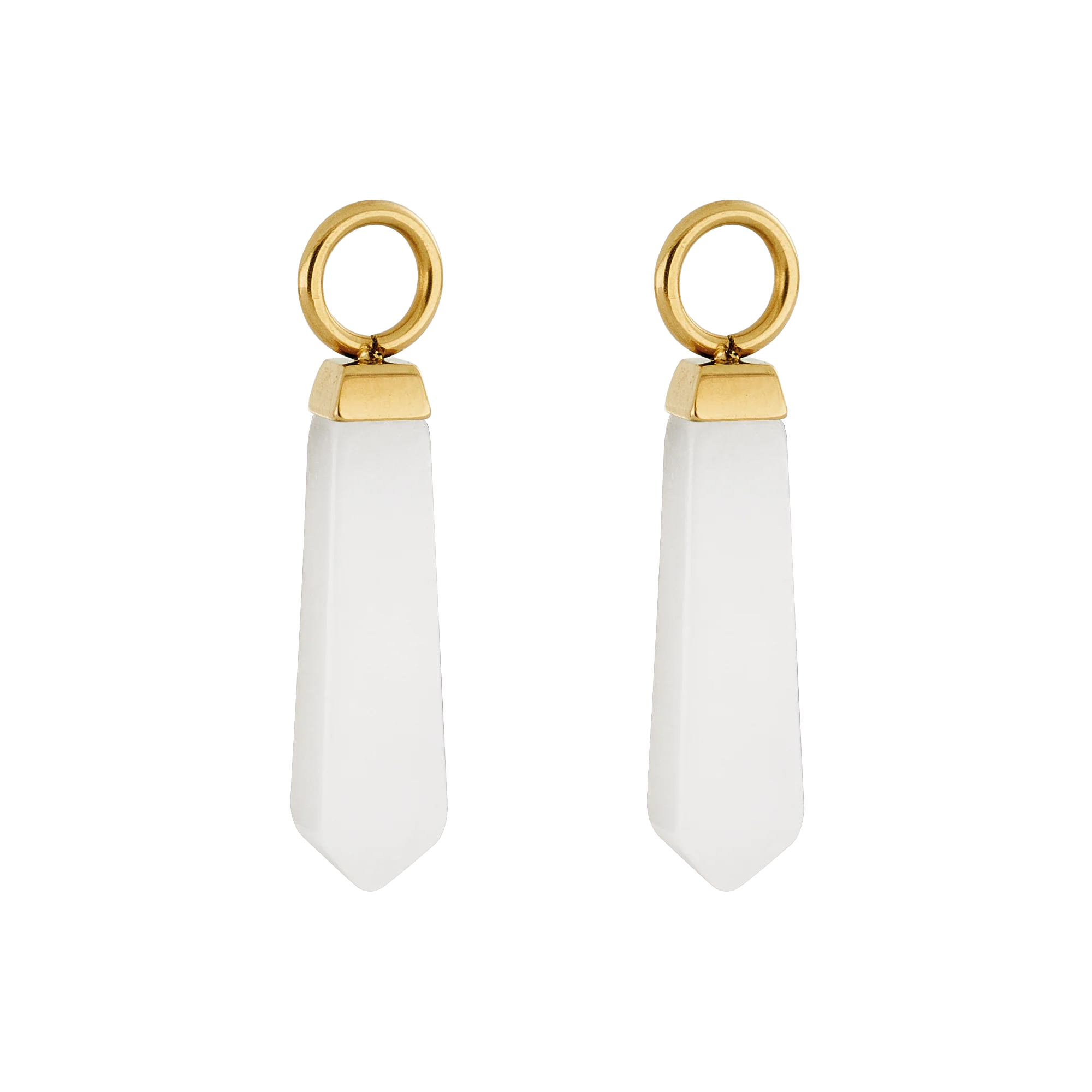 EAR ME UP Charm obélisque or-blanc - Image 2