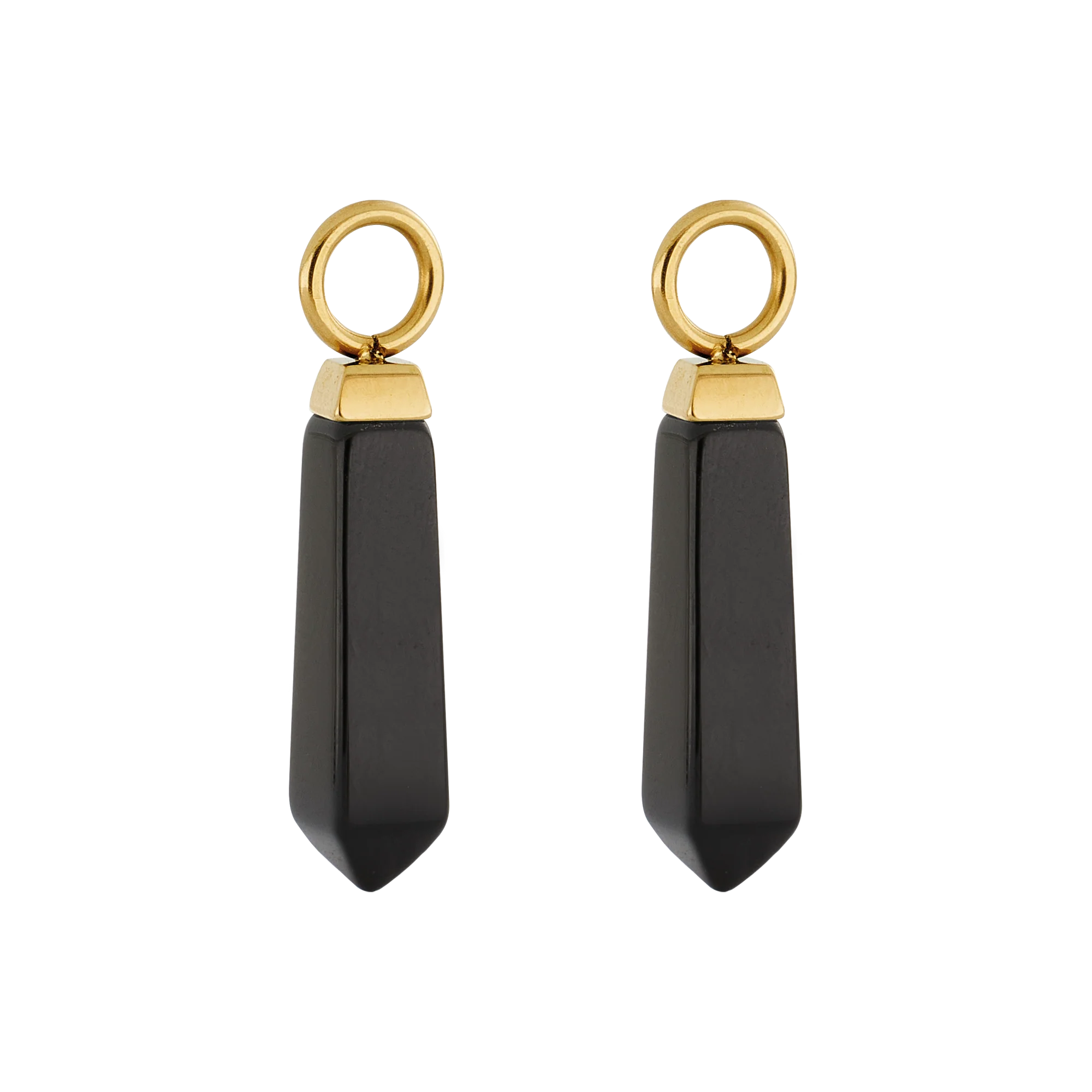 EAR ME UP Charm obélisque or-noir - Image 2