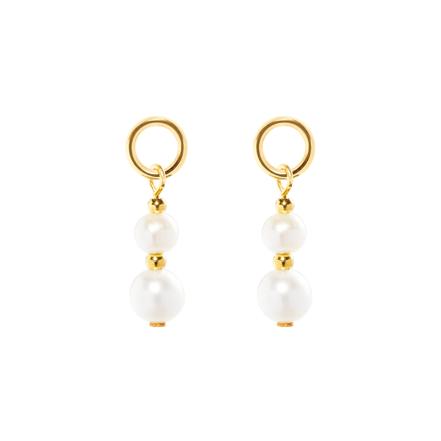EAR ME UP Charm Pearls or-blanc - Image 2