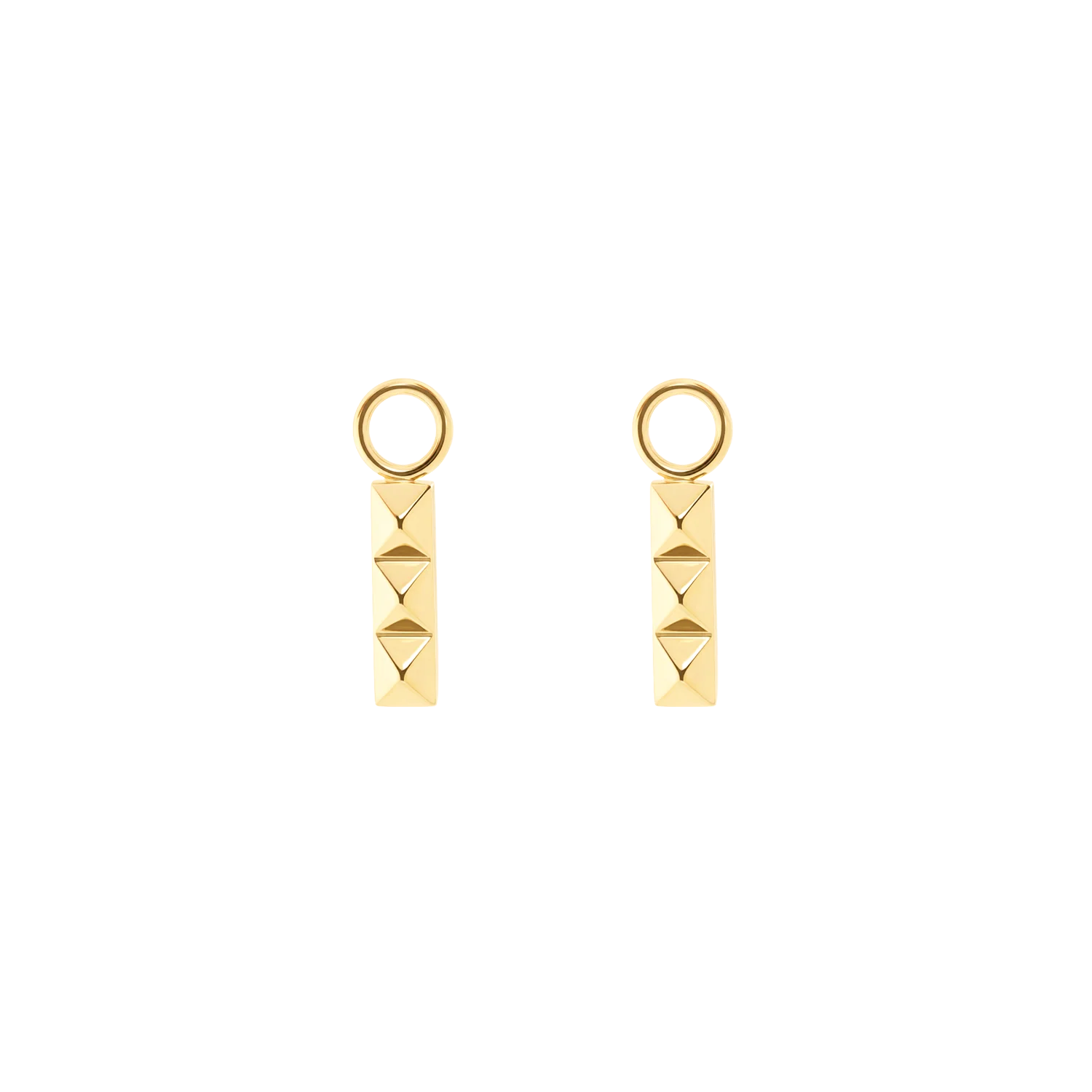 EAR ME UP Charm Spikes Trio Bar or